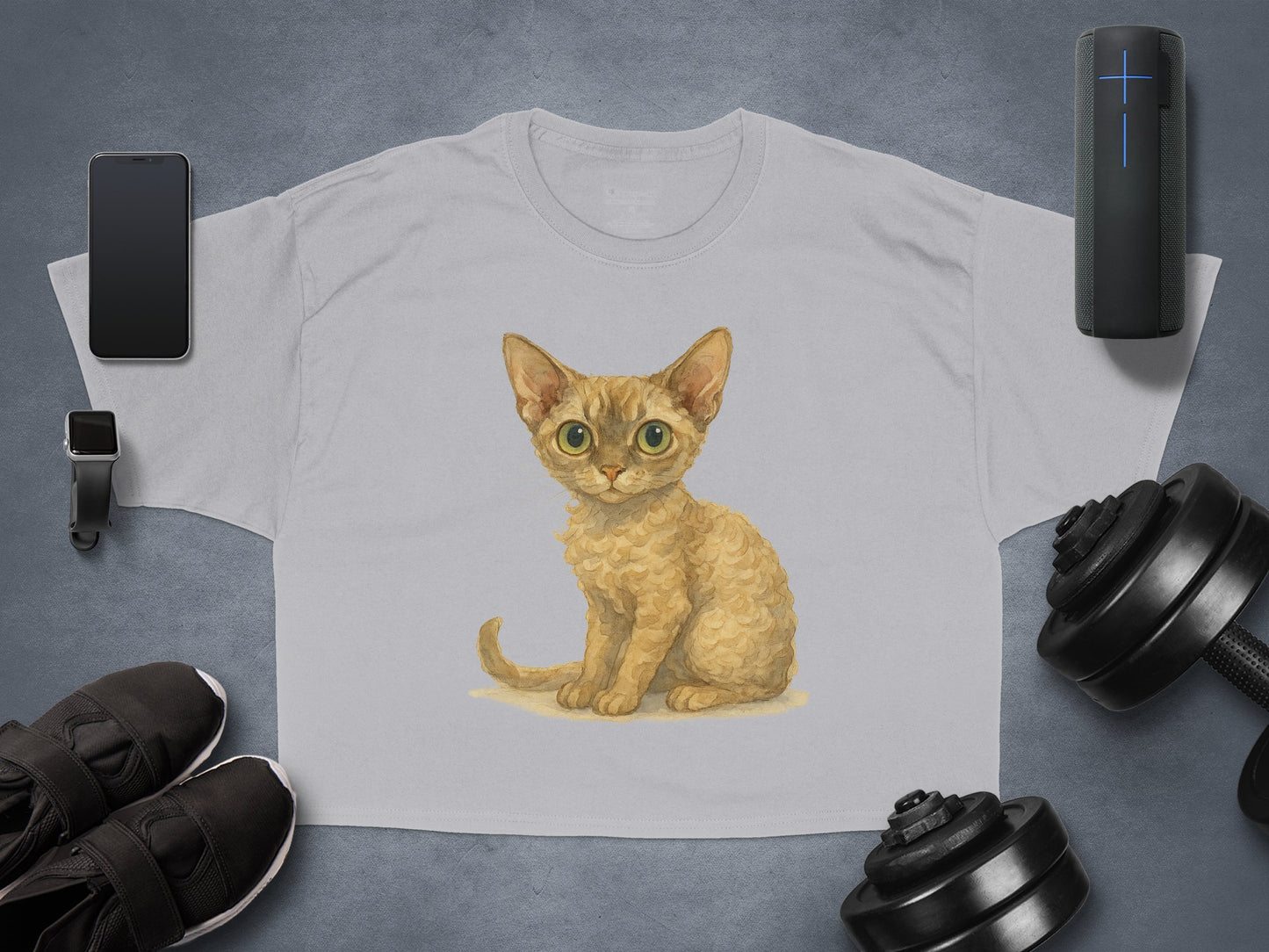 Cute Big Eyed Kitten T-shirt for Cat Lovers product type