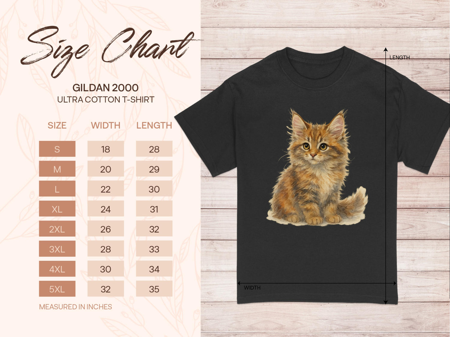 Cute Kitten Print Ultra Cotton Unisex T-Shirt product type