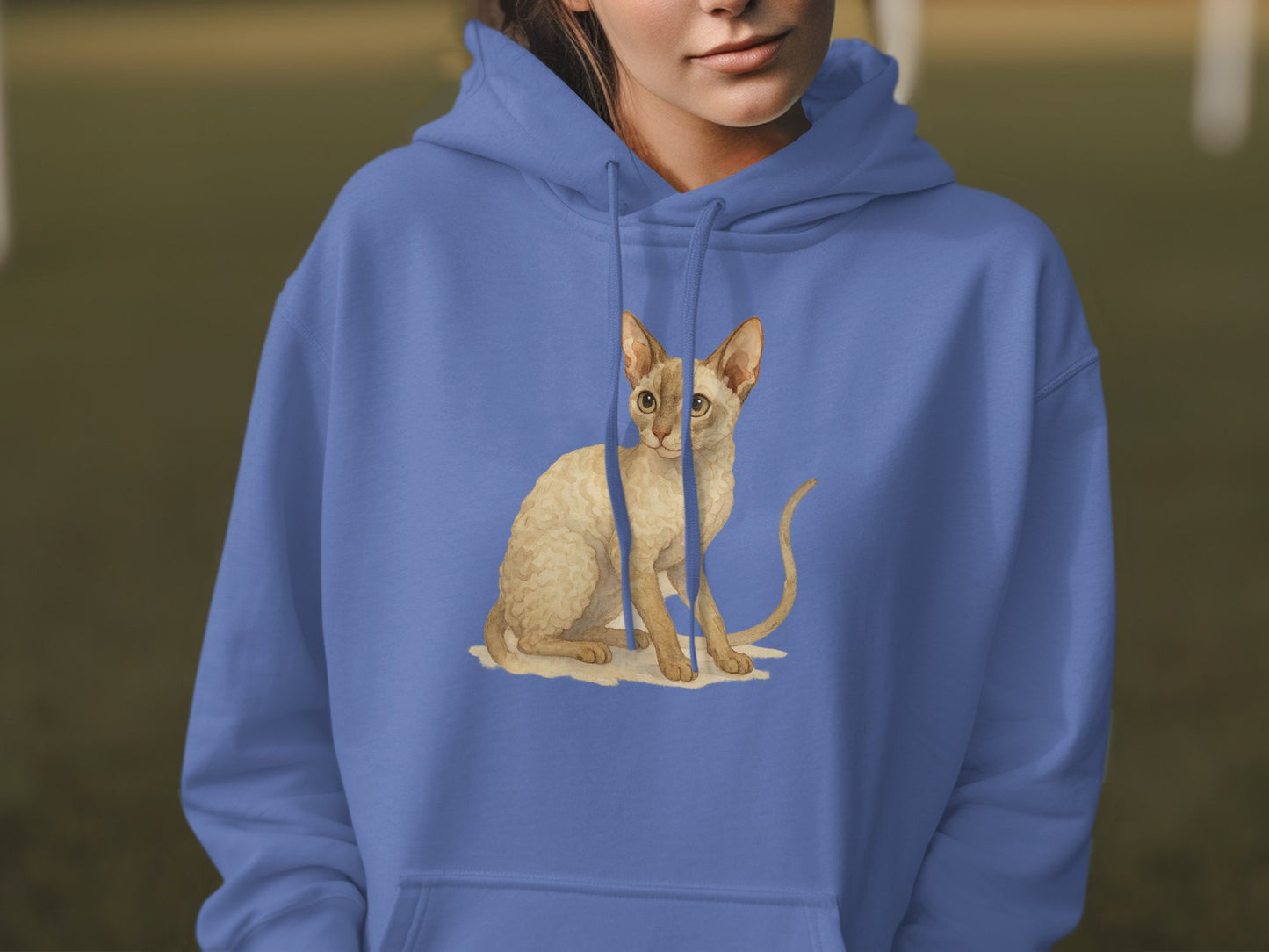 Cute Cat Printed Graphic Hoodie product type