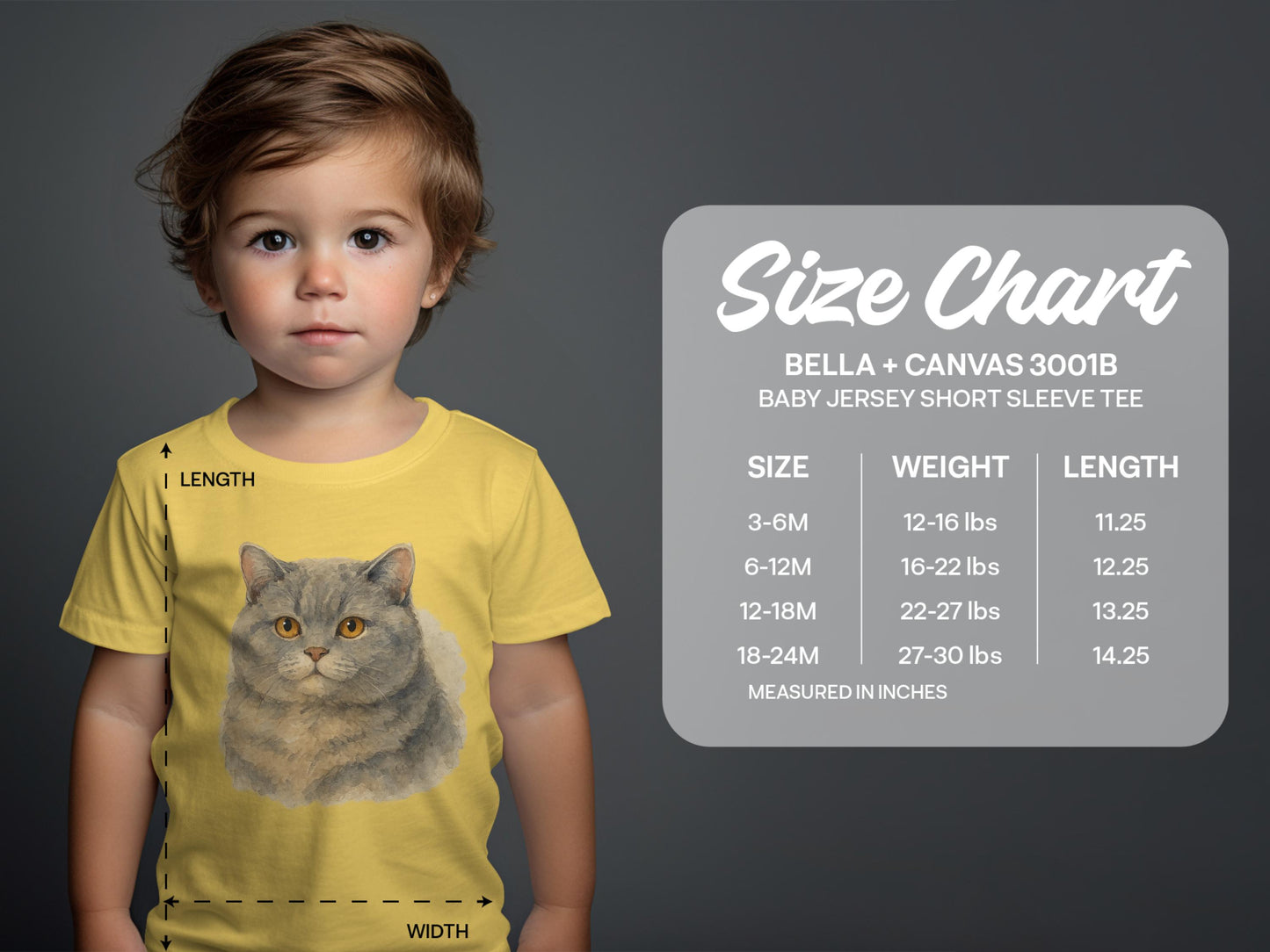 Cute Baby Cat Print Jersey Short Sleeve Tee product