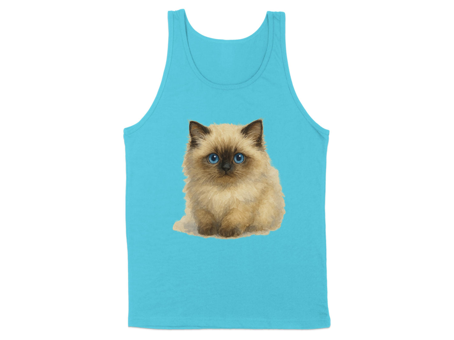 Adorable Blue Eyed Kitten Tank Top product type