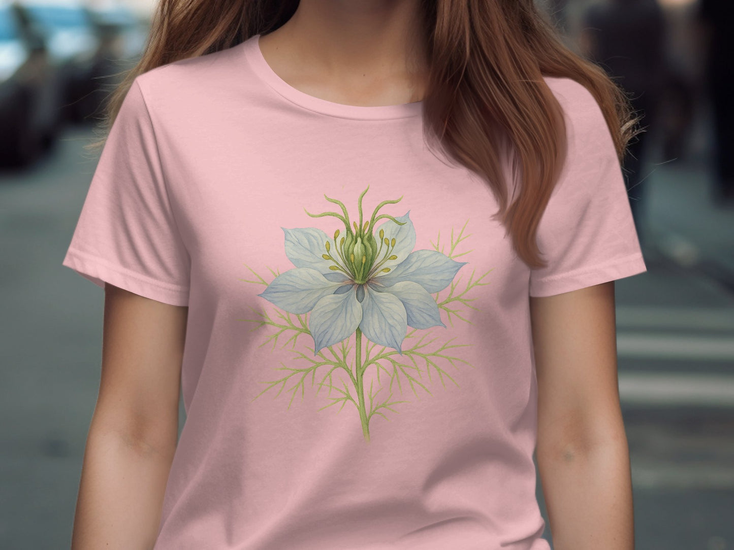 Floral Blossom Graphic Pink T-Shirt product