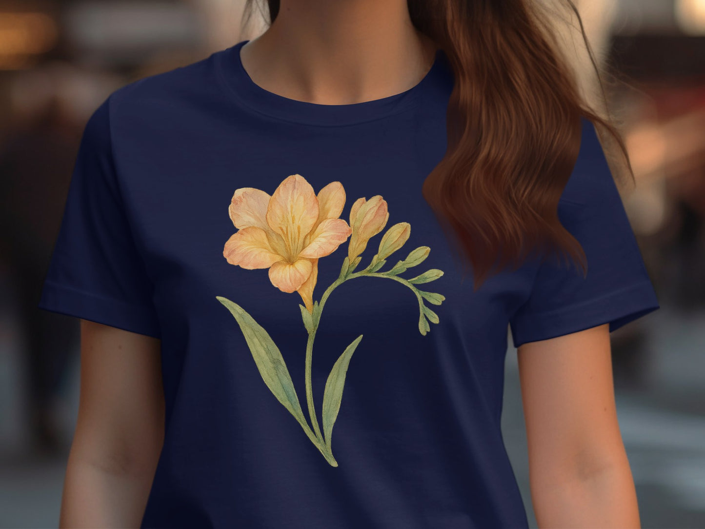 Elegant Floral Design Women's Shirt product type
