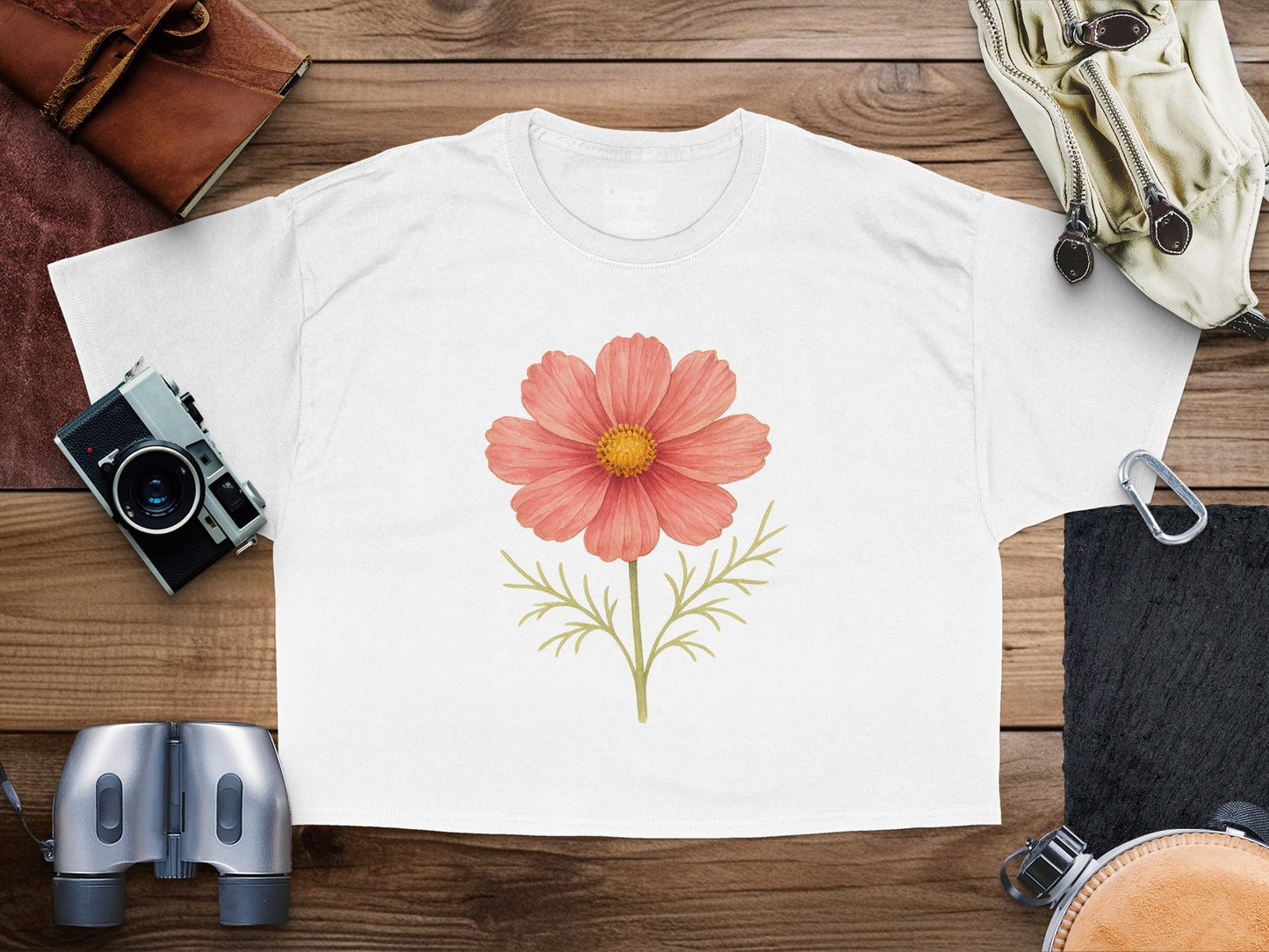 Beautiful Pink Flower Graphic Design T-Shirt product type