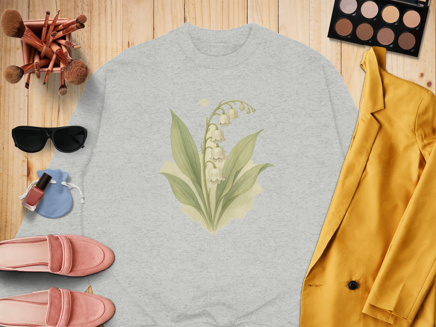 Beautiful Lily of the Valley Graphic Sweatshirt product