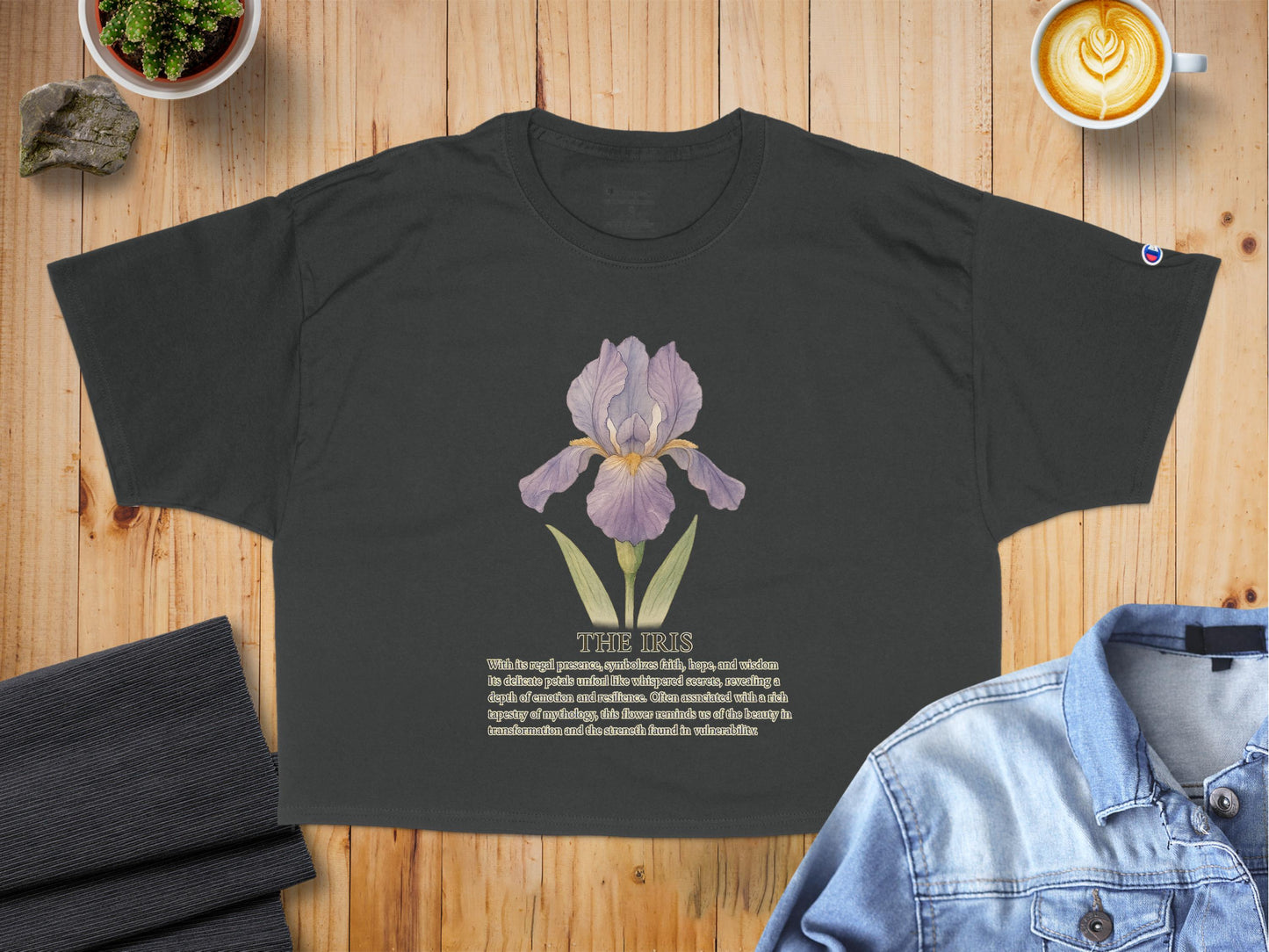 Beautifully Designed Flower Print T-shirt Product