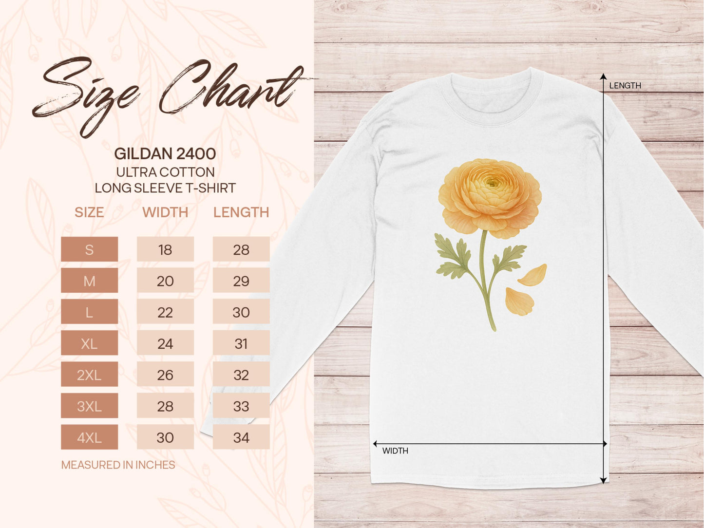 Floral Graphic Long Sleeve T-Shirt product