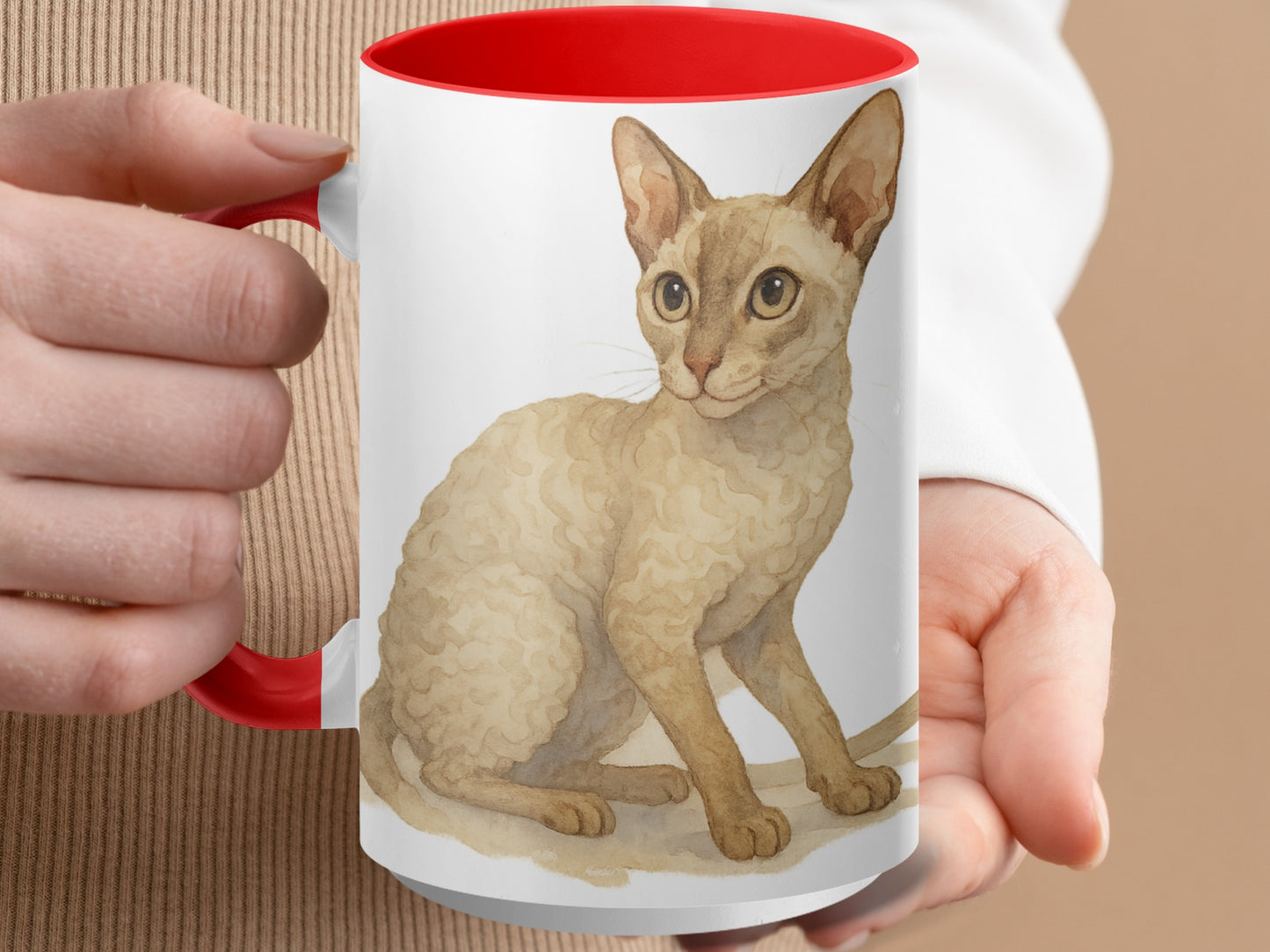 Adorable Cat Print Coffee Mug Perfect Gift product