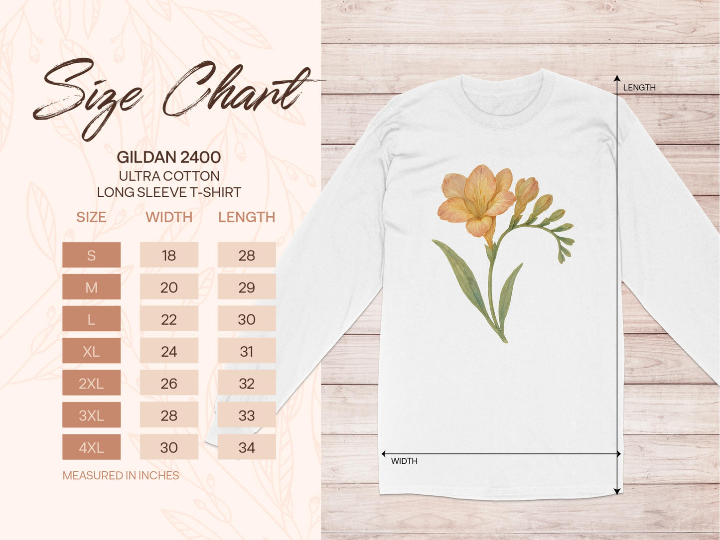 Floral Graphic Long Sleeve T-Shirt product