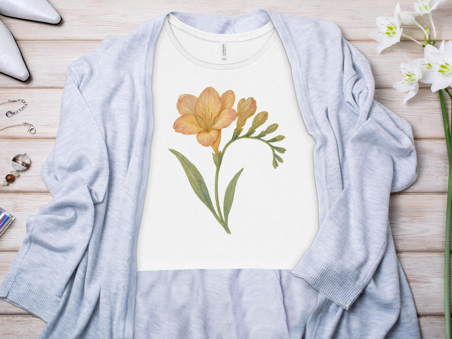 Floral Graphic Tee with Stylish Design product