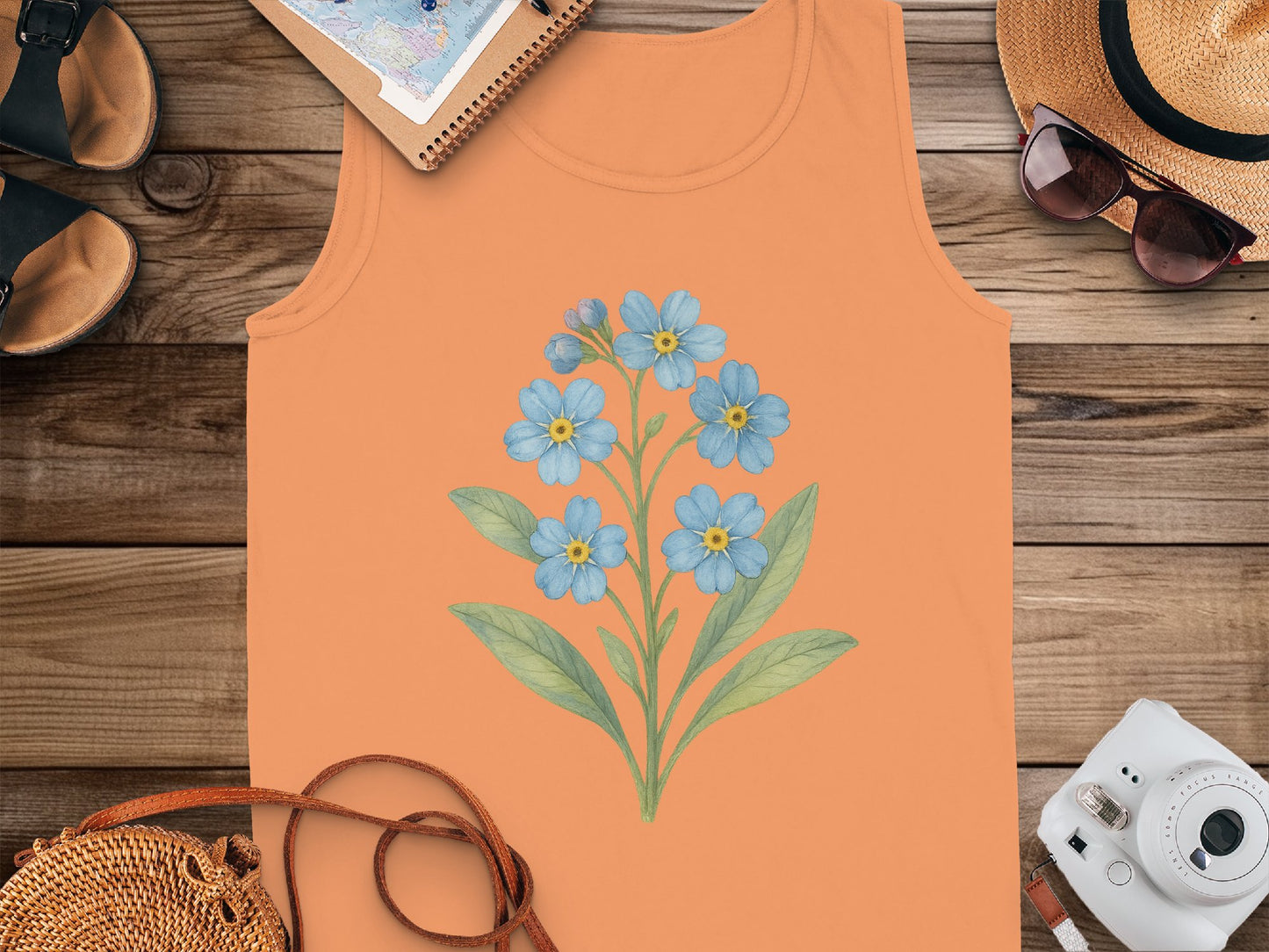 Floral Print Tank Top Style Summer Casual product