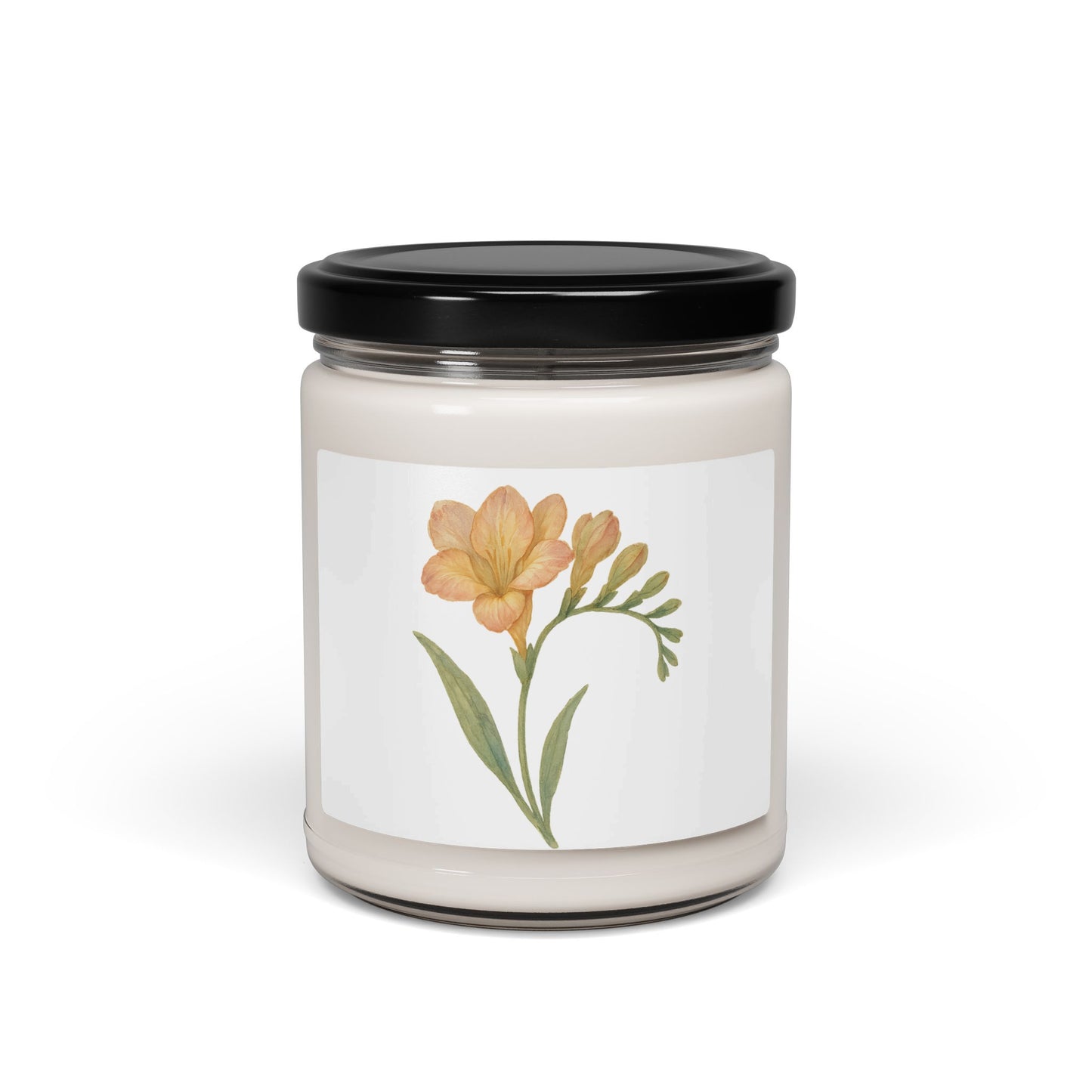 Fragrant Floral Design Jar for Home Decor Candle product