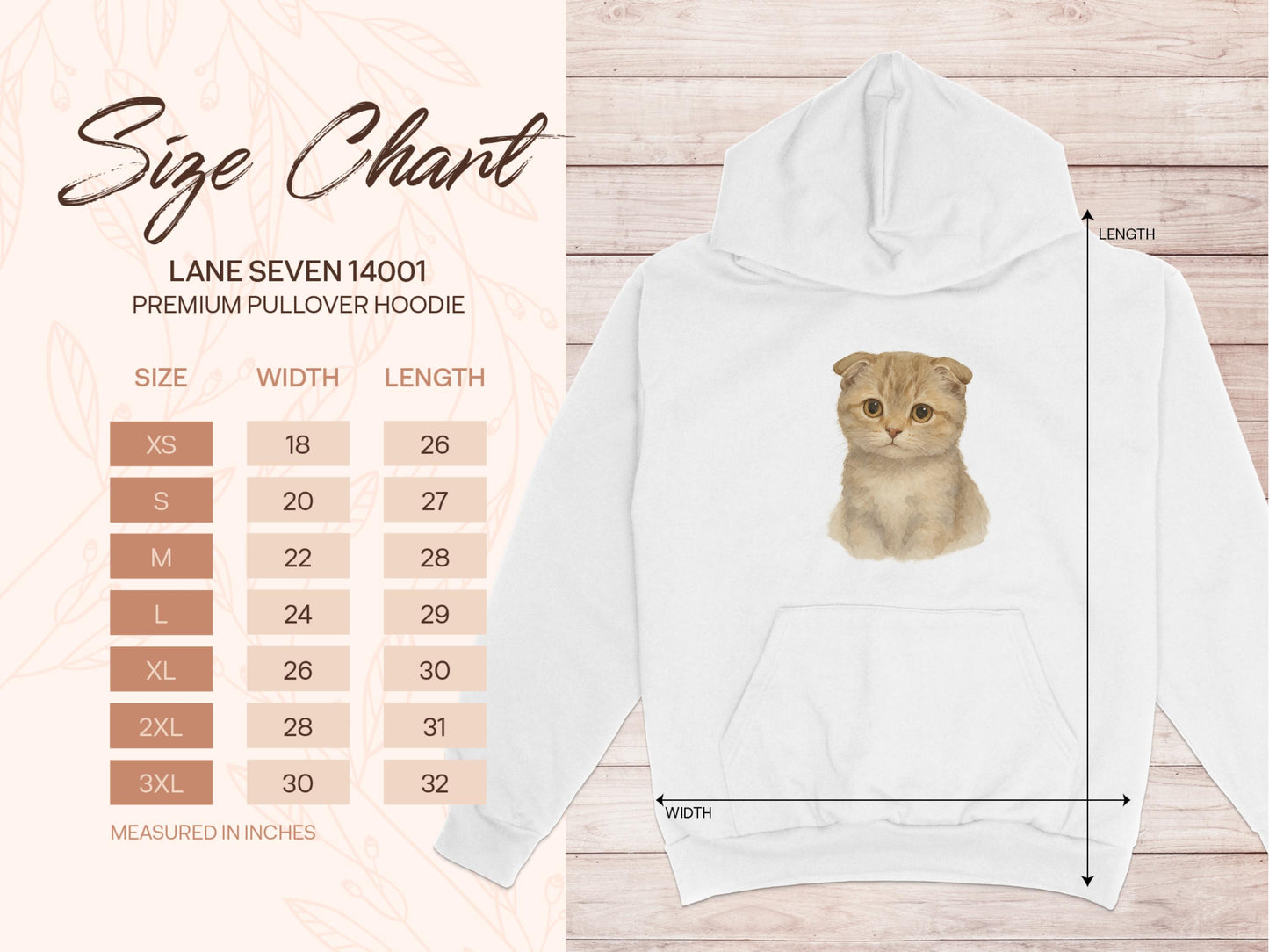 Cute Kitten Premium Pullover Hoodie product type