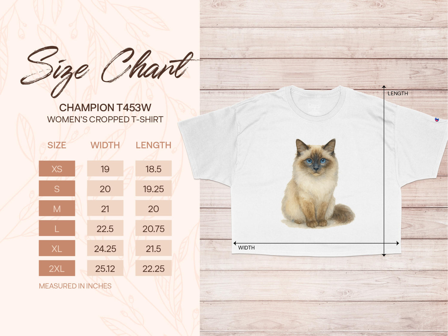 Gorgeous Cat Print Women's Cropped T-shirt product type