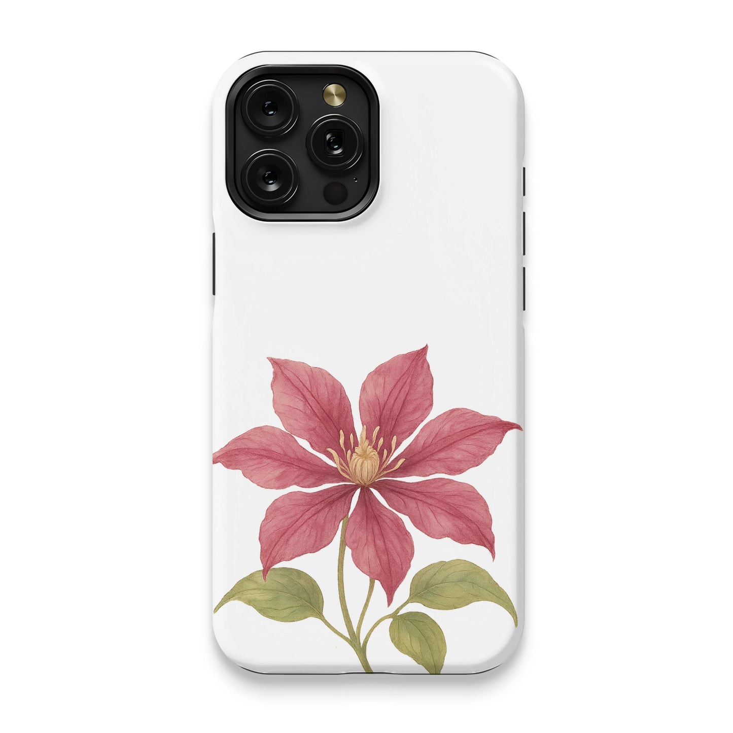 Floral Design Rose Flower iPhone 14 Case product type