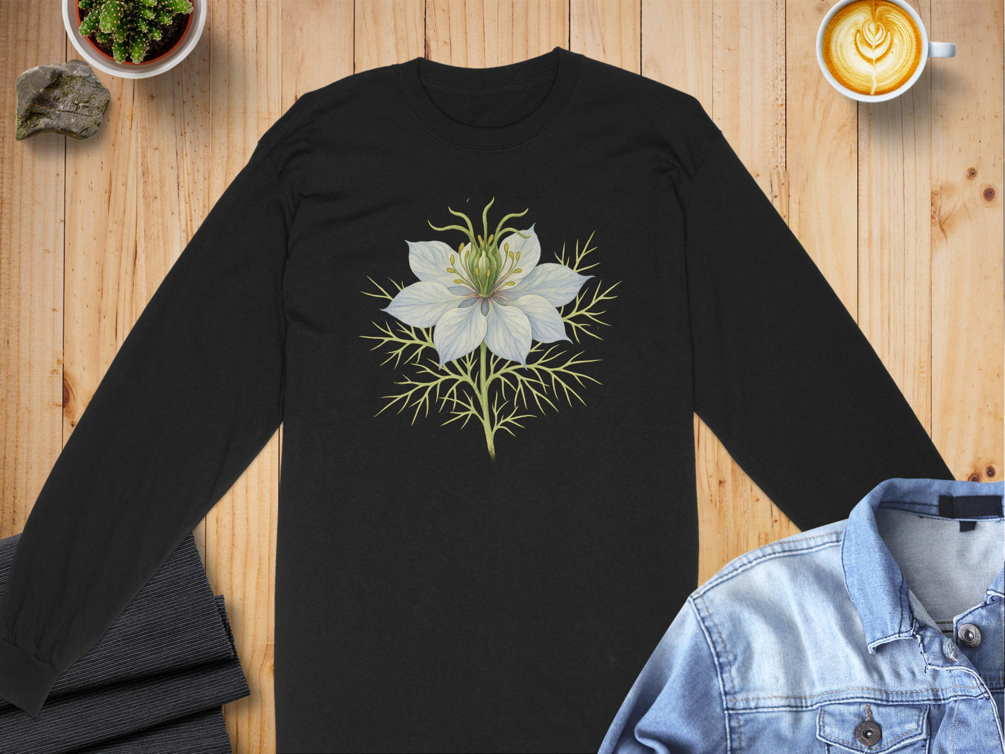 Blooming Botanical Flower Long Sleeve product