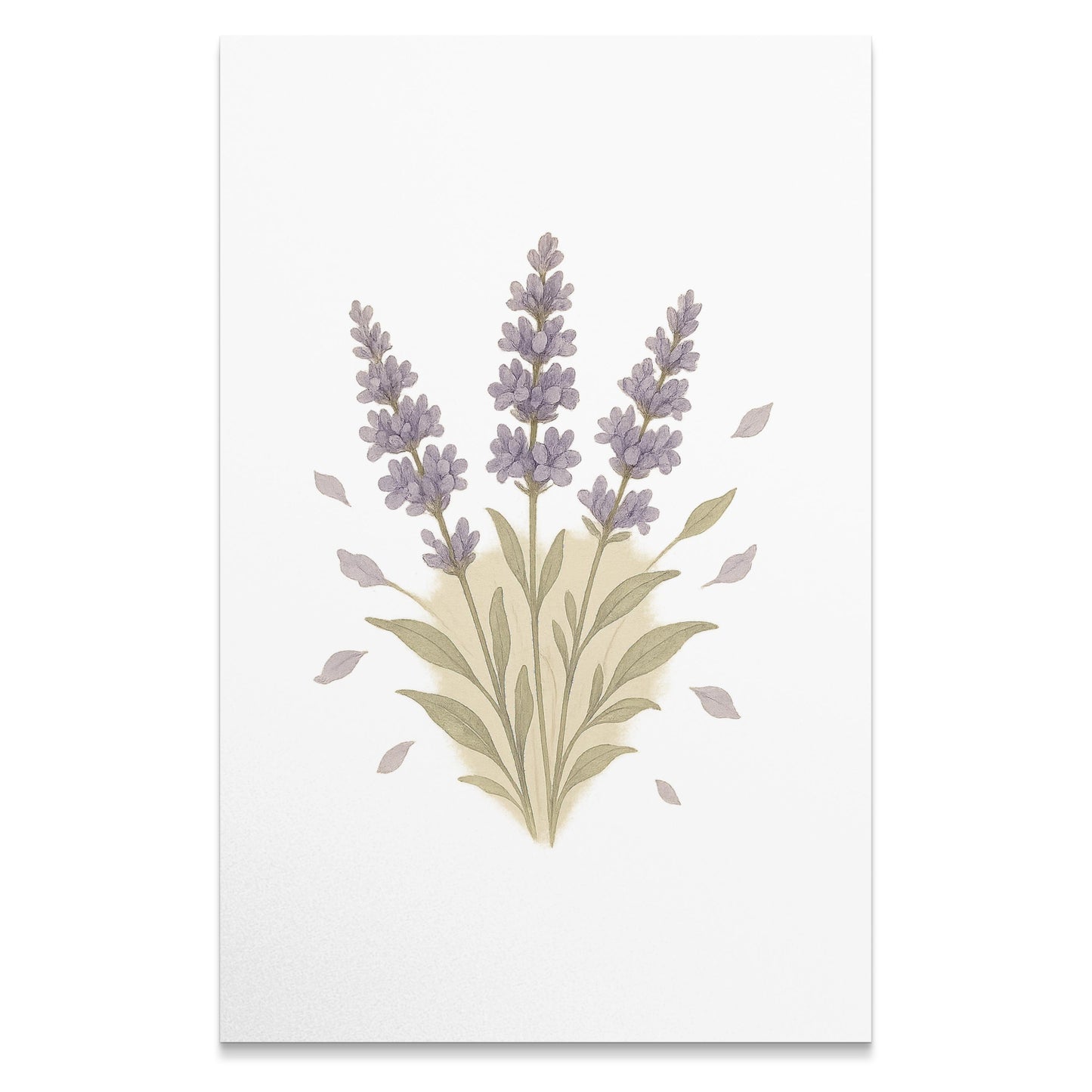 Lavender Botanical Artwork Floral Wall Art product type