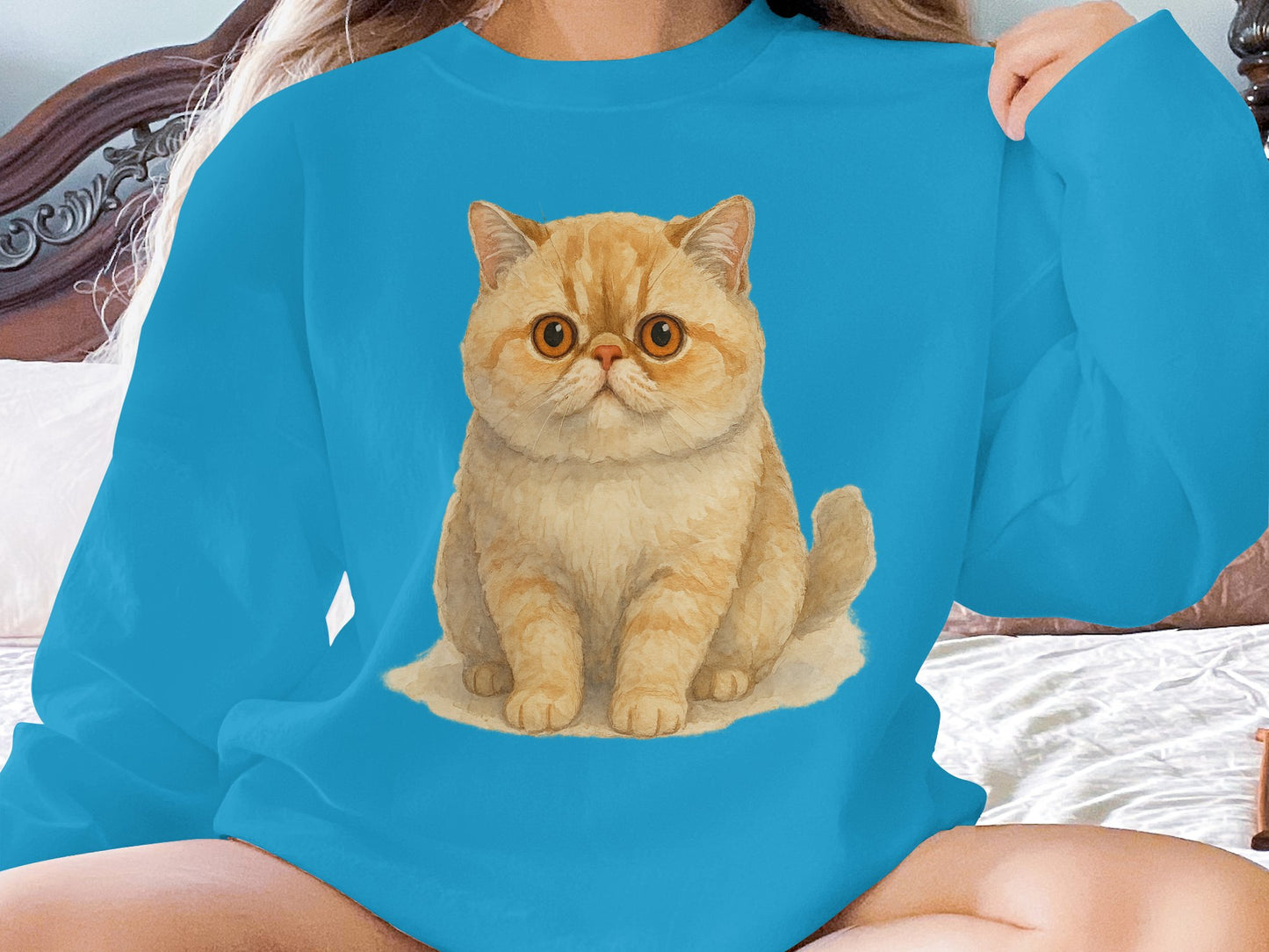 Cute Cat Pullover Enhanced With Relaxed Fit product