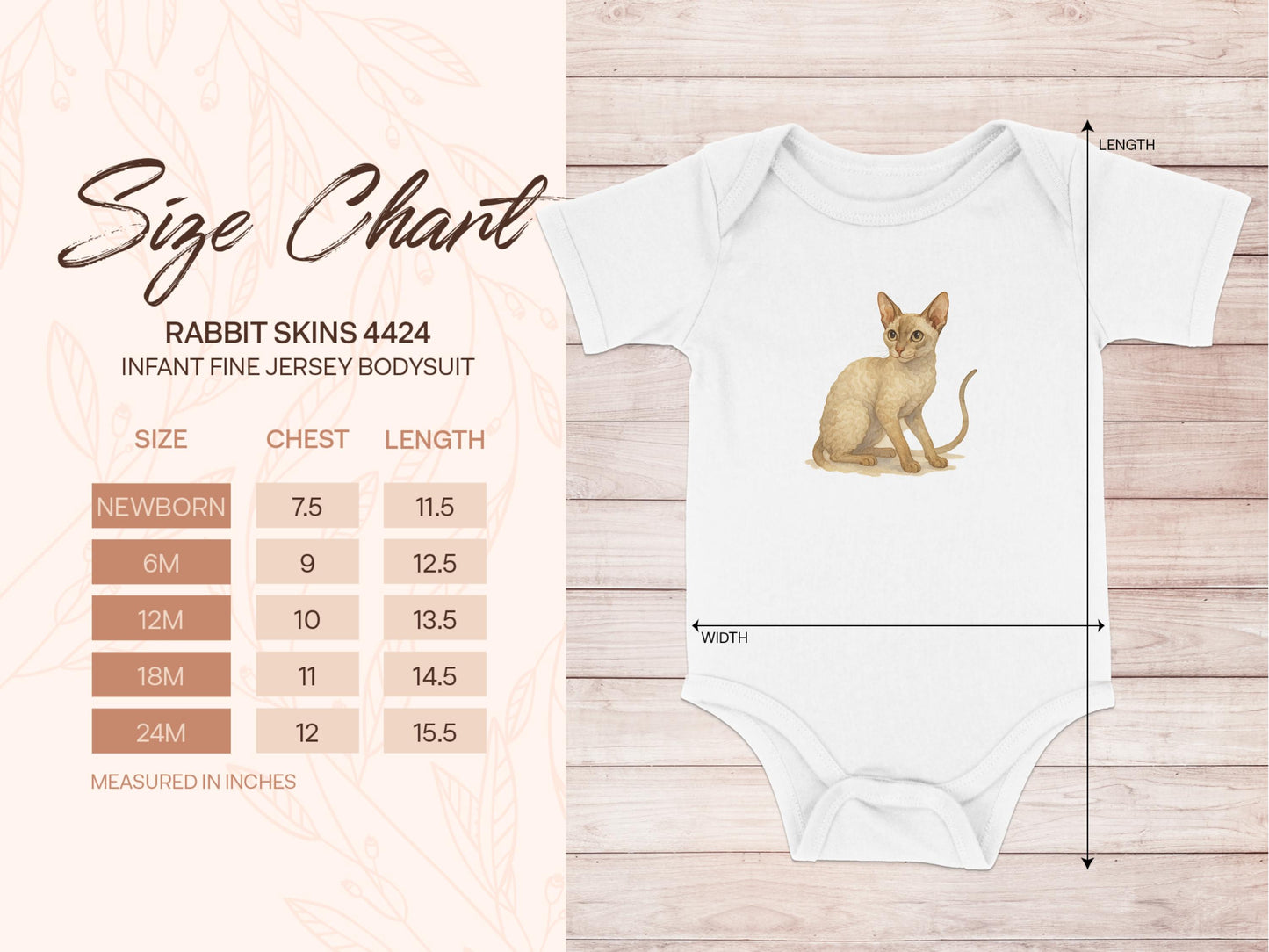 Cute Kitten Design Infant Fine Jersey Bodysuit product type
