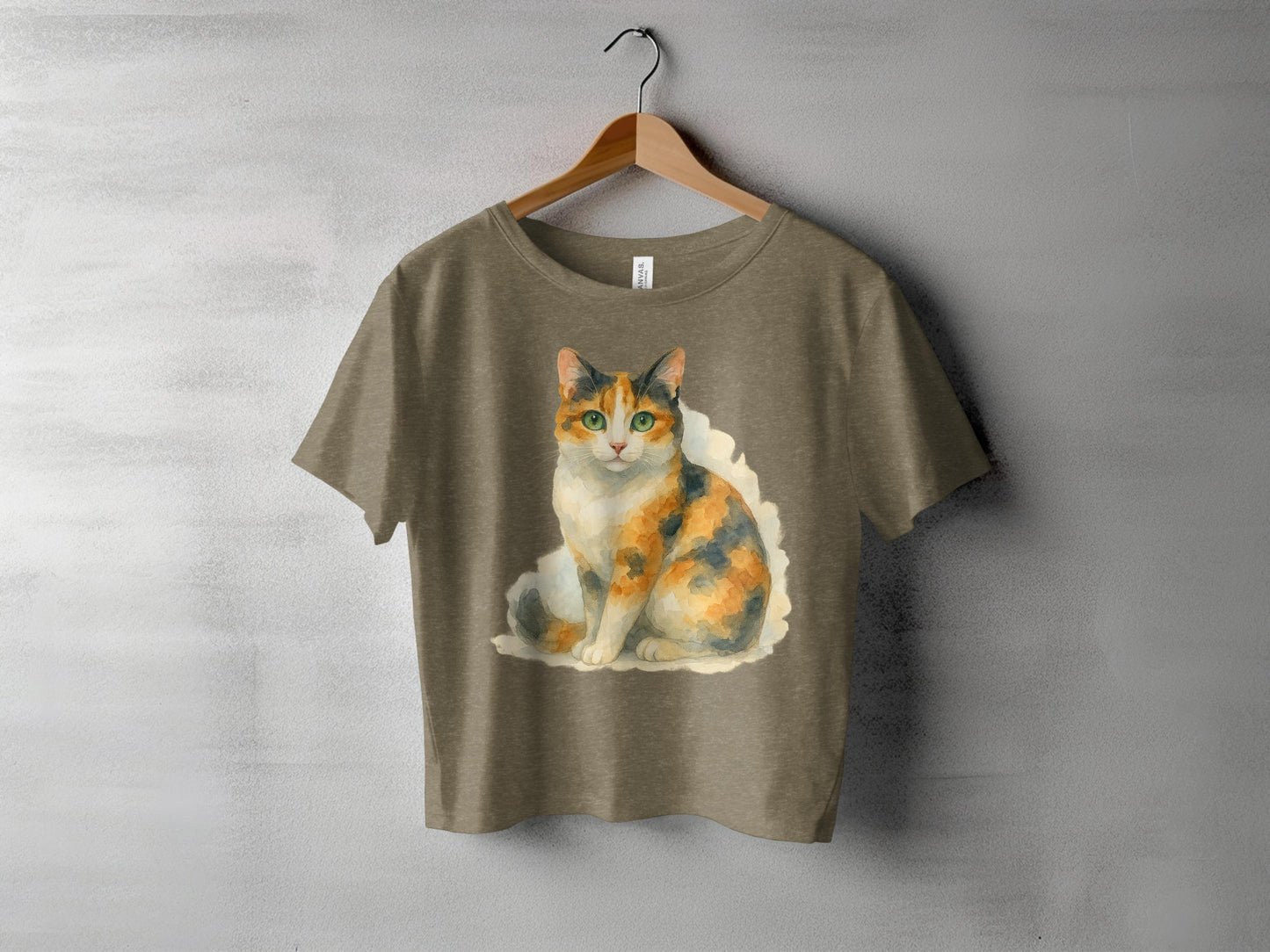 Cute Cat Print Casual Unisex T-shirt Fashion product type