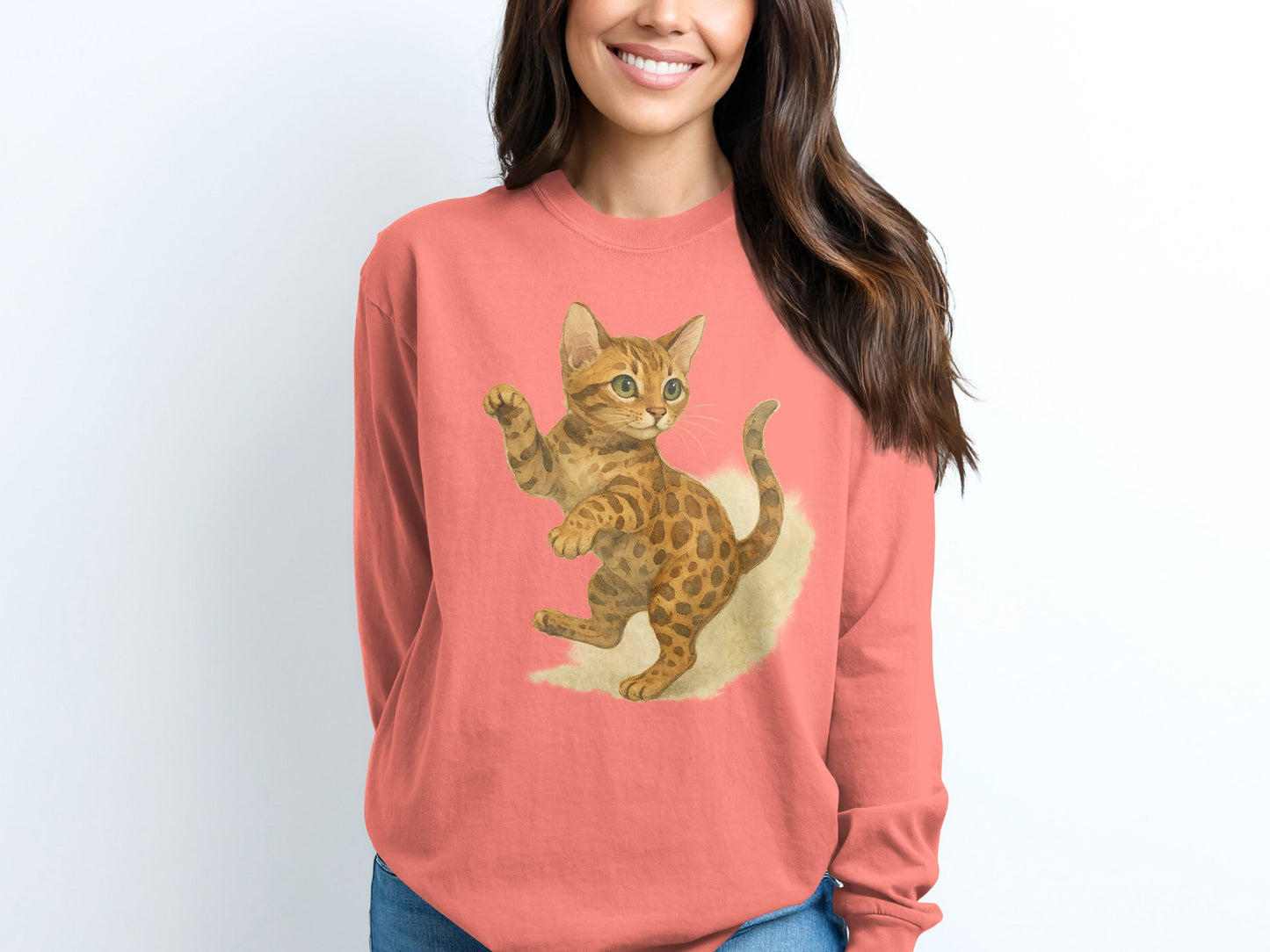 Adorable Kitten Design Women's Graphic Sweatshirt product