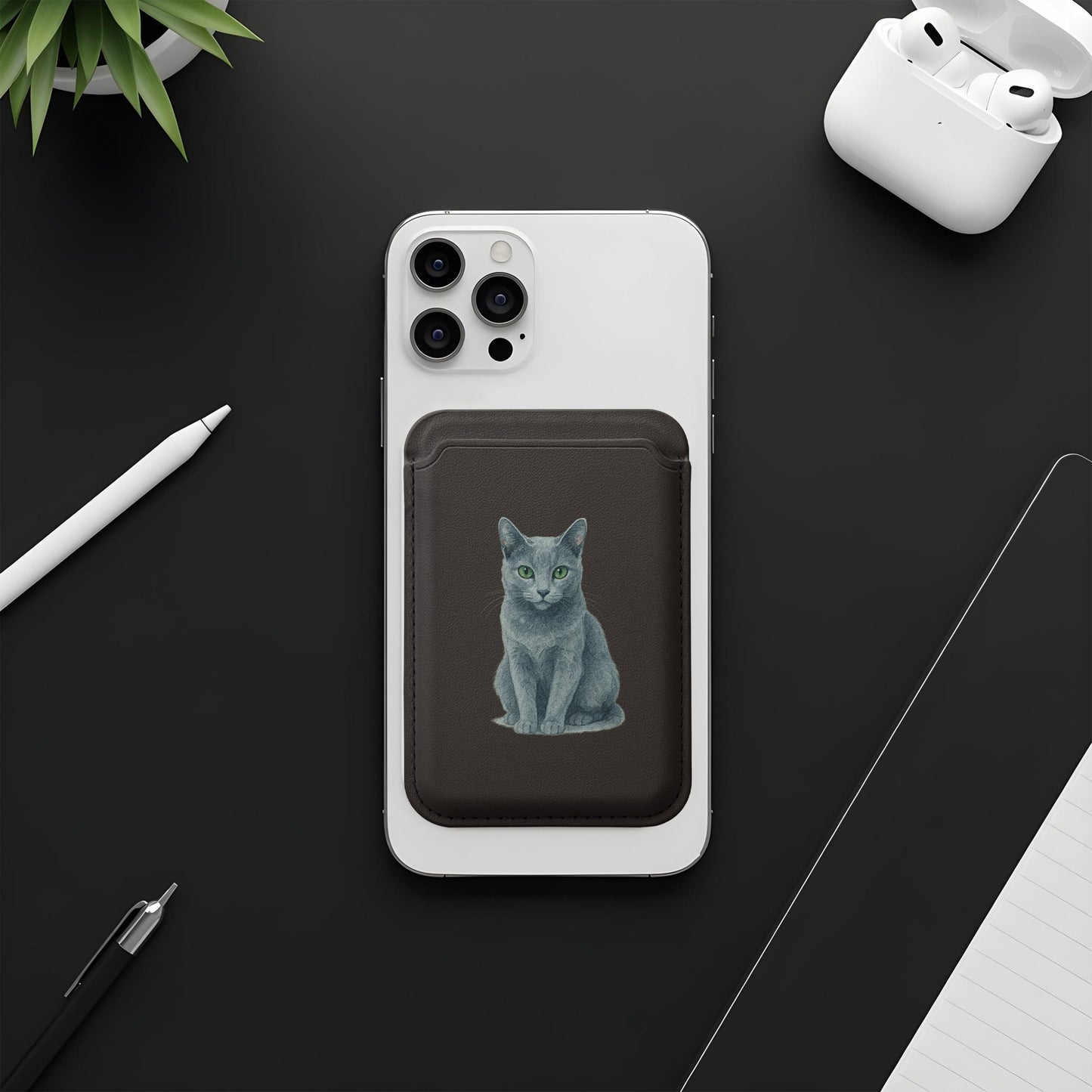 Cute Cat Design Phone Wallet Accessory Case product
