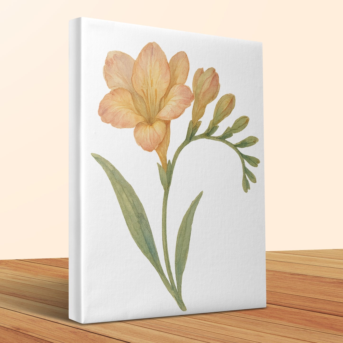 Beautiful Floral Artwork on Canvas Wall Art product