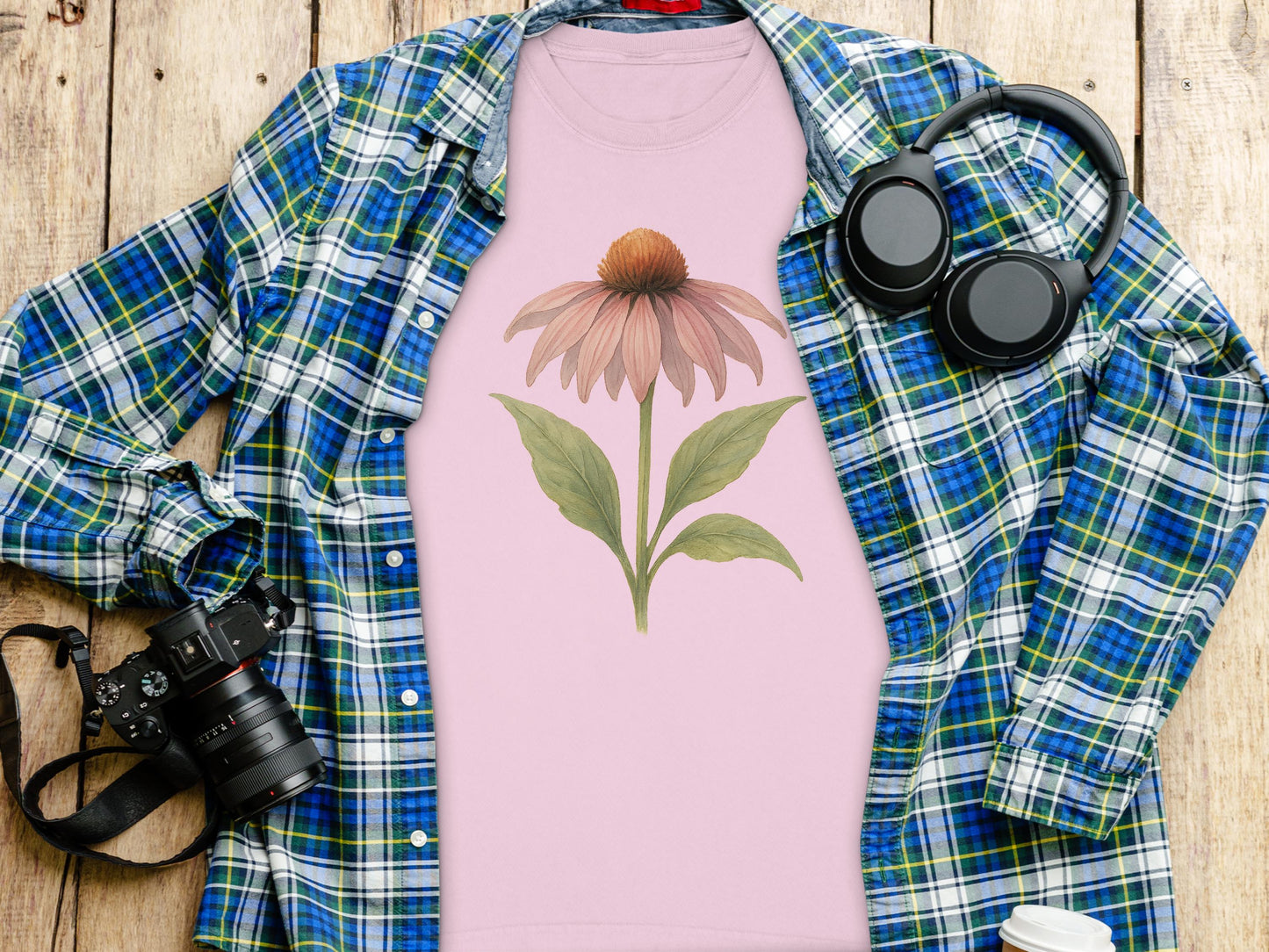 Casual Nature-Inspired Graphic Tee Shirt product
