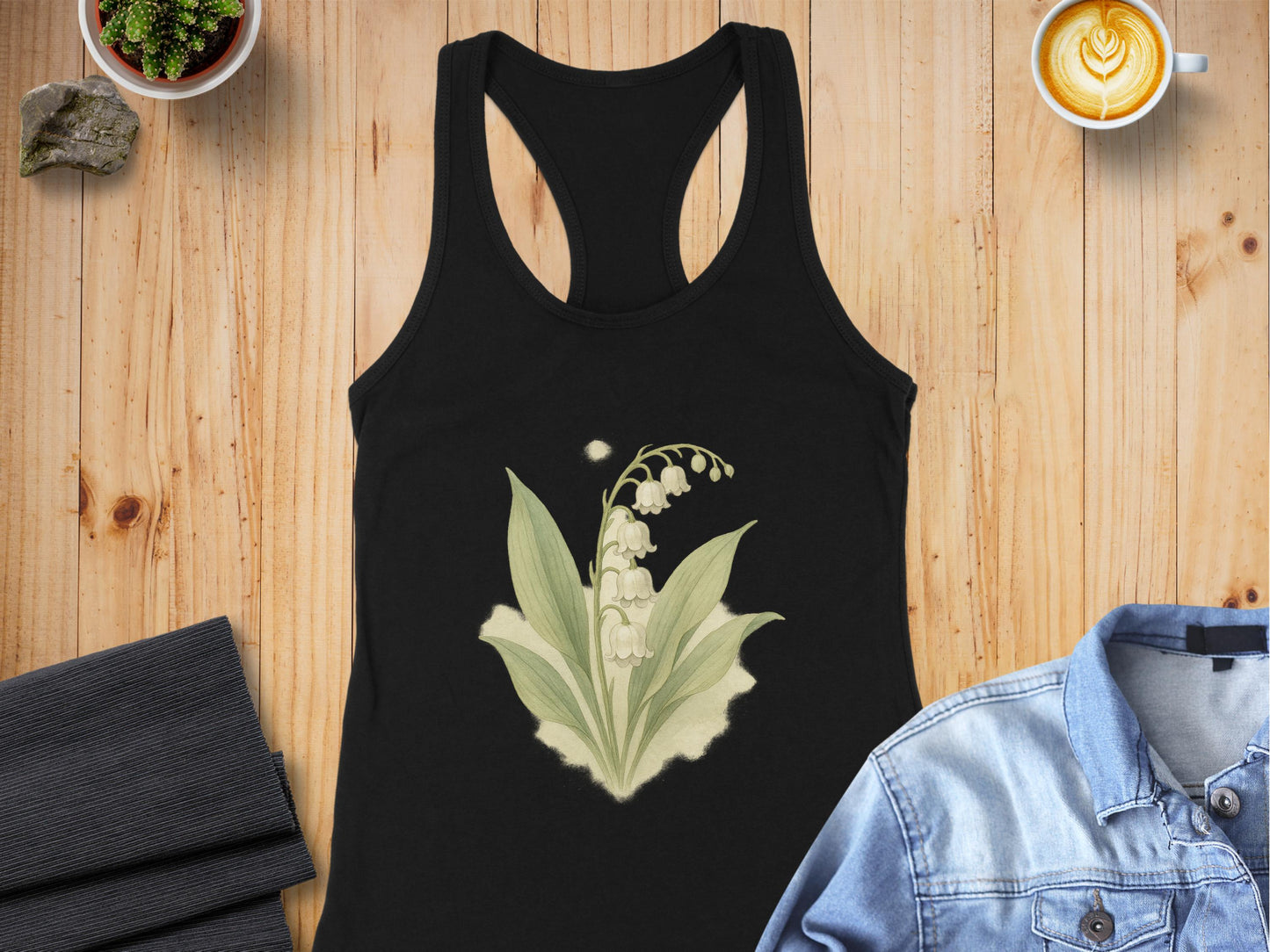 Lily of the Valley Graphic Women's Tank Top product type