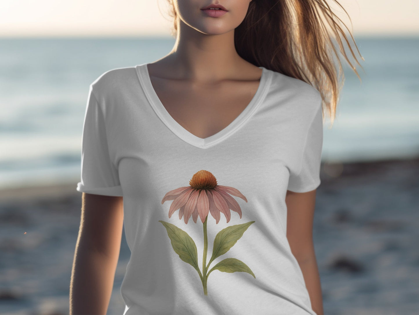 Beautiful Floral Design Graphic T-Shirt product type