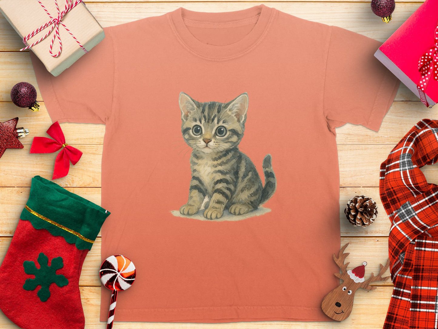 Cute Kitten Graphic Artwork Unisex Shirt product
