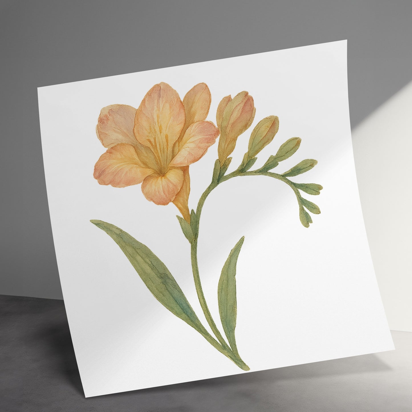 Beautiful Floral Illustration Art Wall Decor product type