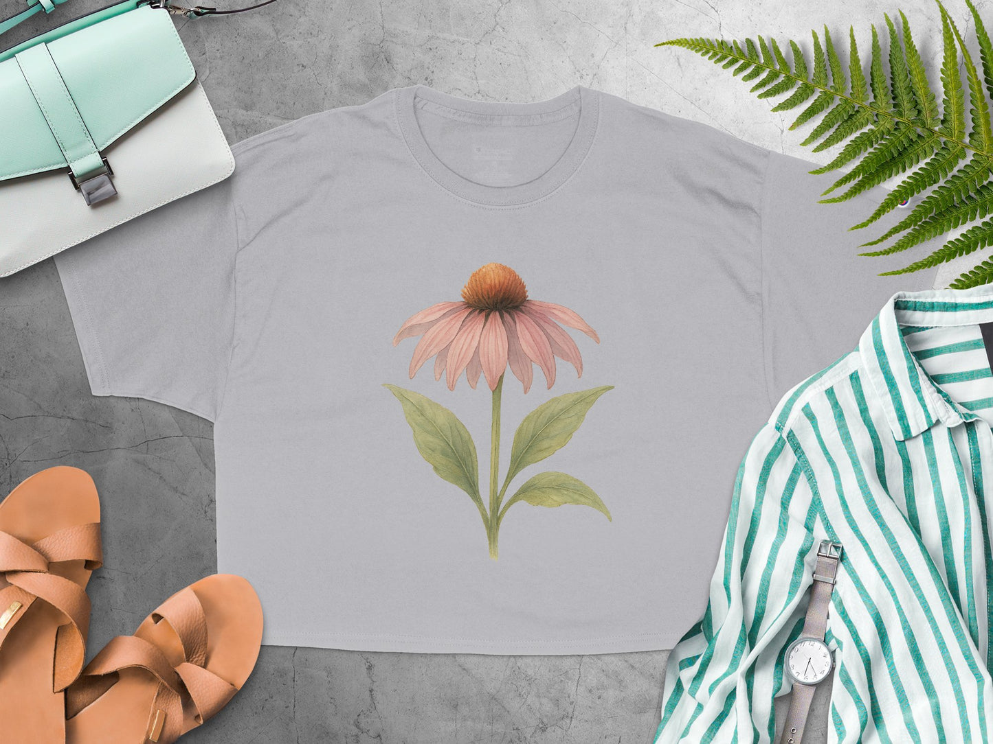 Beautiful Floral Graphic Design T-shirt product