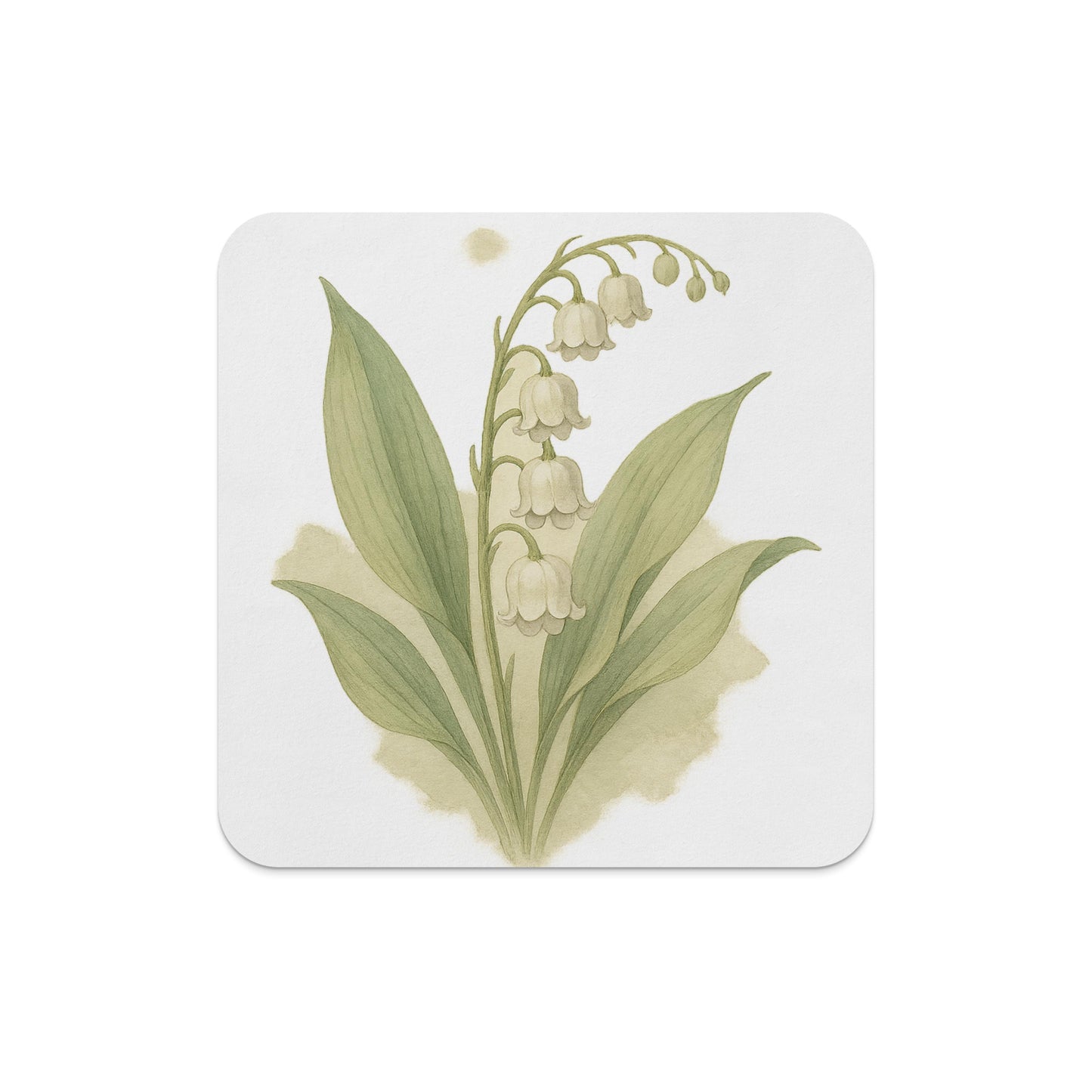 Elegant Lily of the Valley Mouse Pad product type