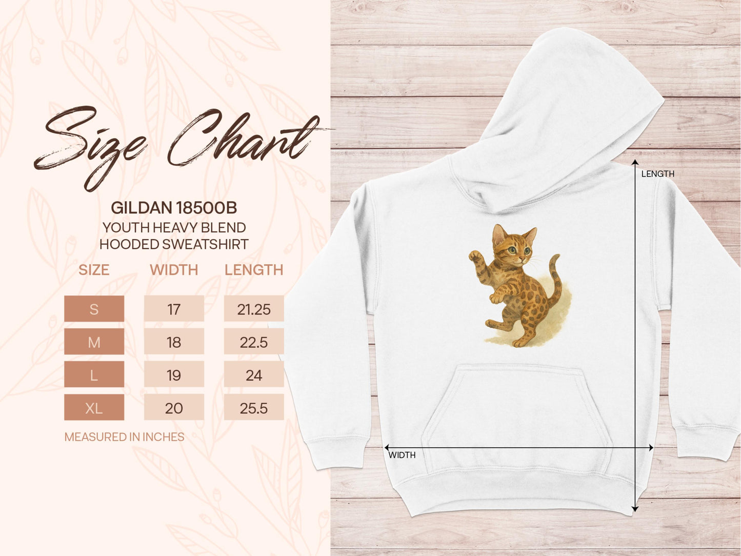 Youth Heavy Blend Hooded Sweatshirt Printed product