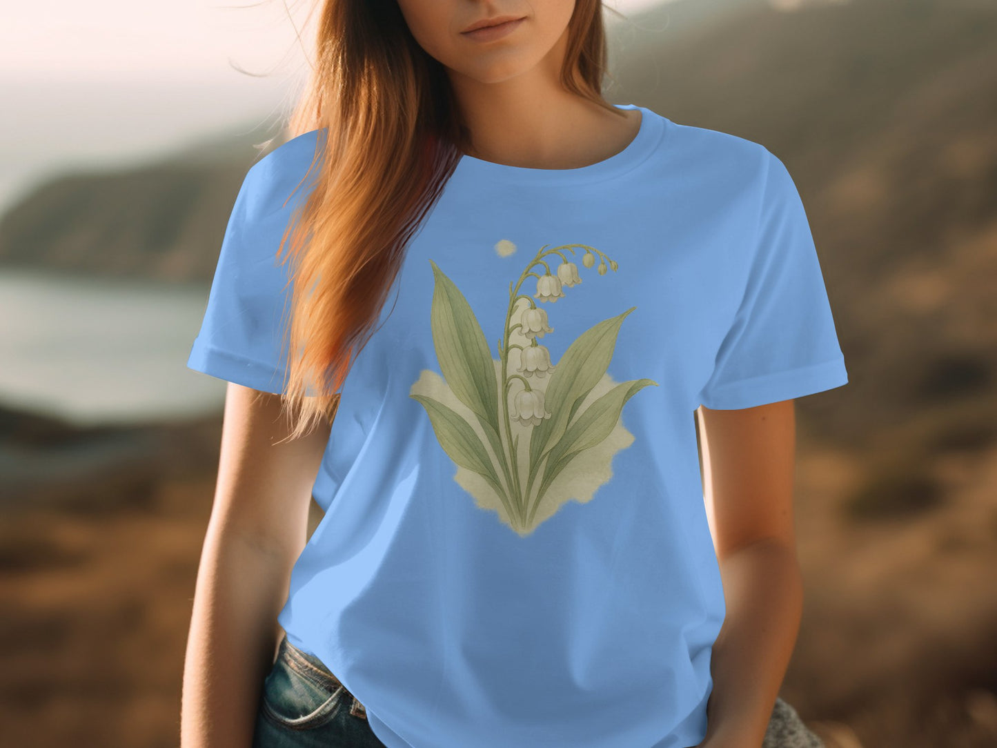 Lily of the Valley Graphic Design T-Shirt product type