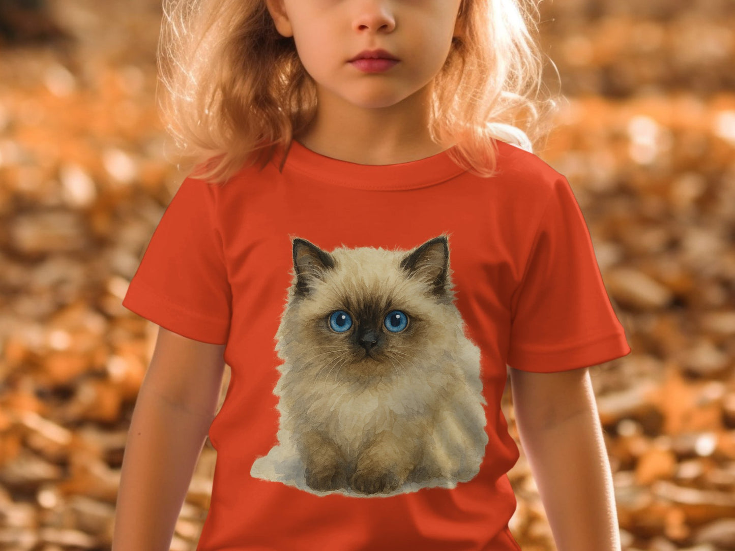 Adorable Kitten Print on Kids Youth T-shirt product type