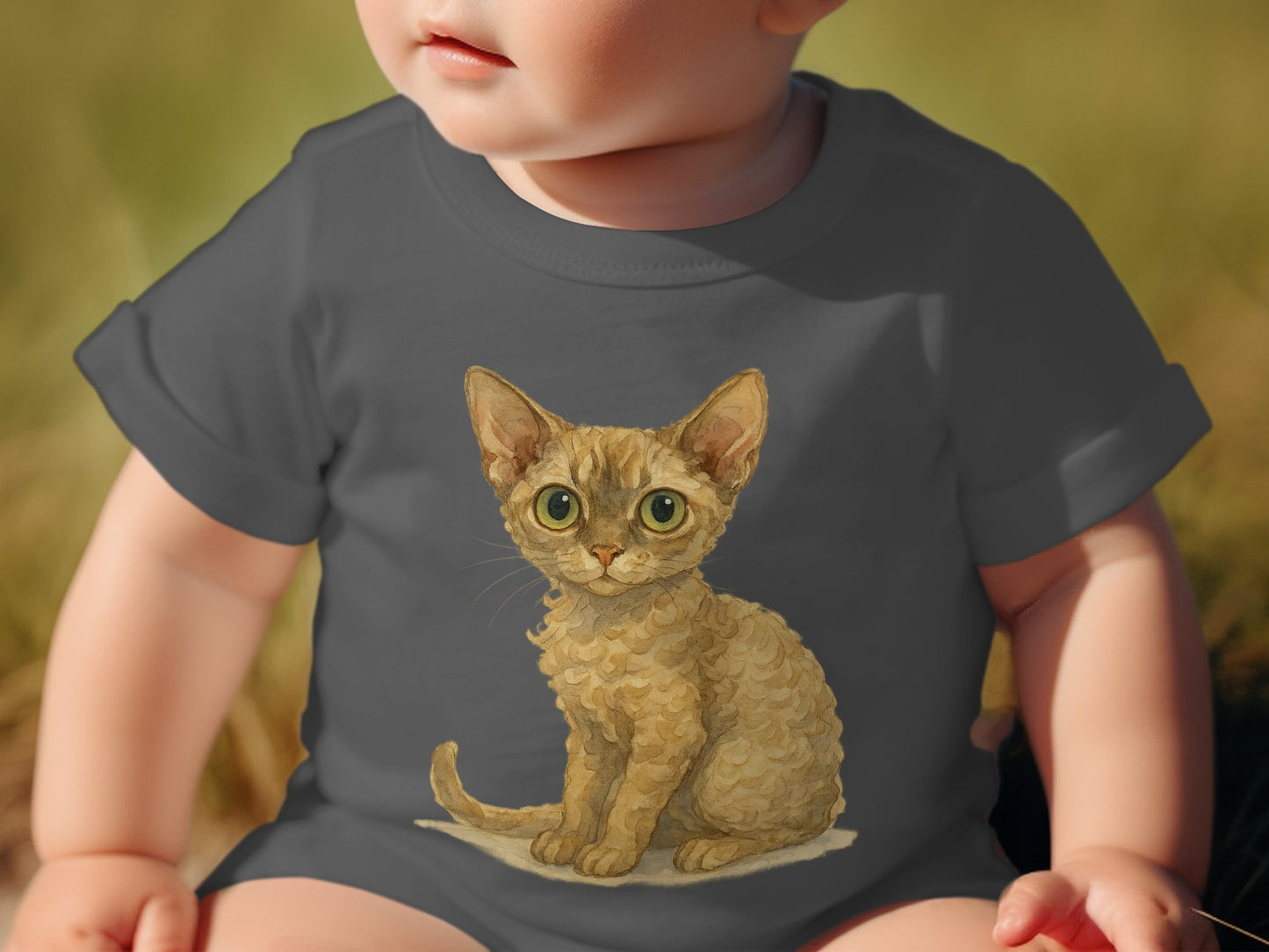 Adorable Kitten Graphic Design Baby Clothing product