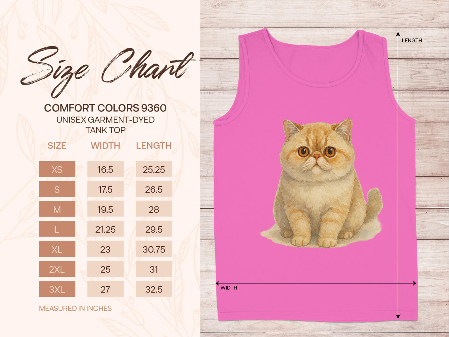 Cute Cat Design Unisex Garment-Dyed Tank Top product