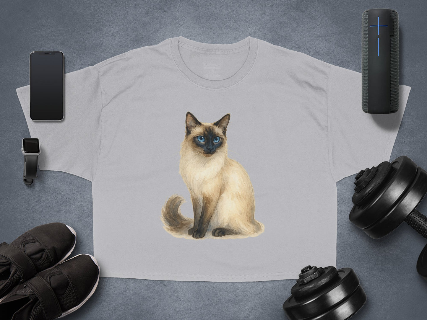 Cat Illustration Design Tee for Fashionable Casual Wear Product