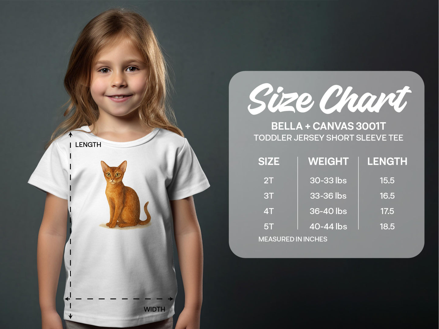 Cute Toddler Cat Print Short Sleeve Tee product