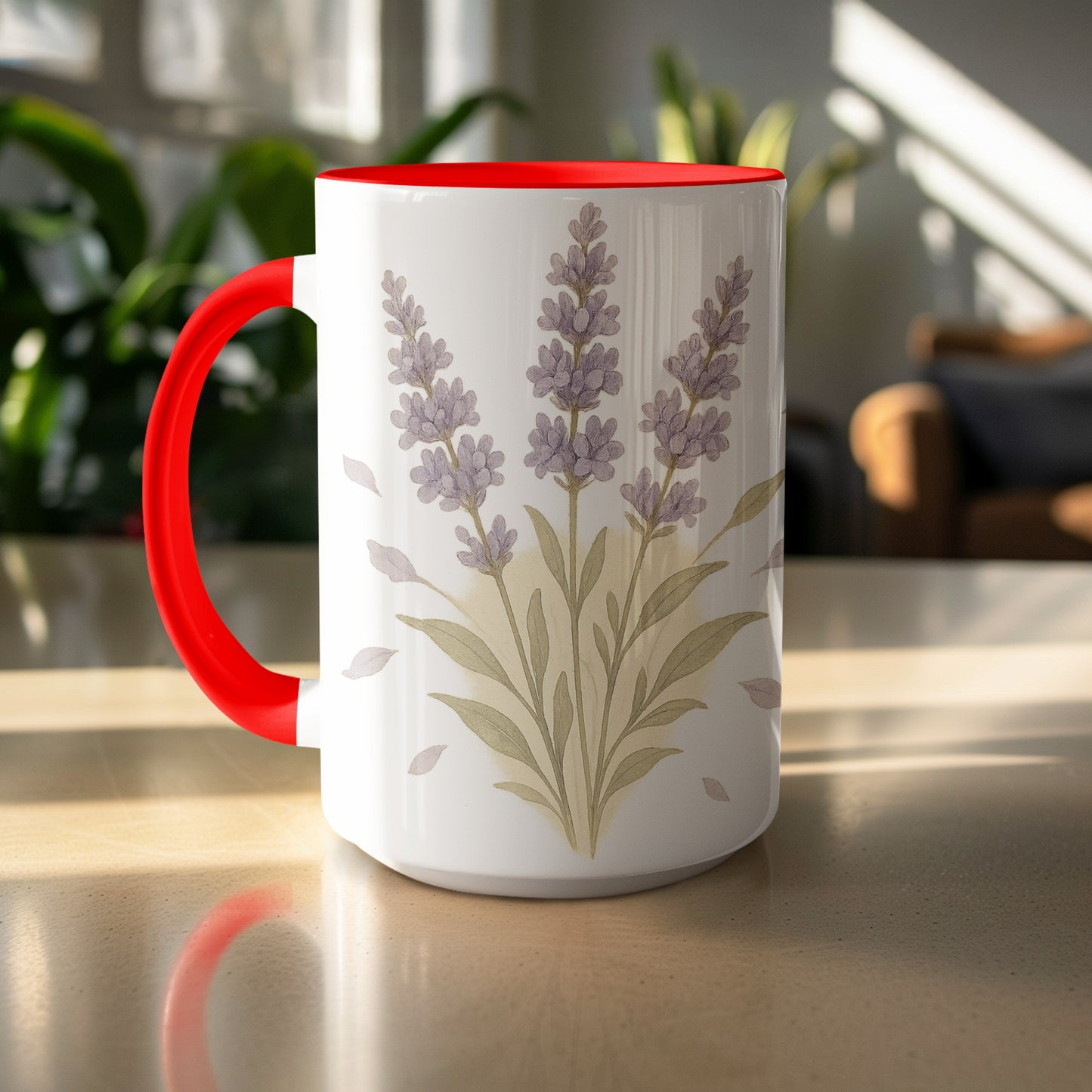 Lavender Botanical Design Coffee Mug product