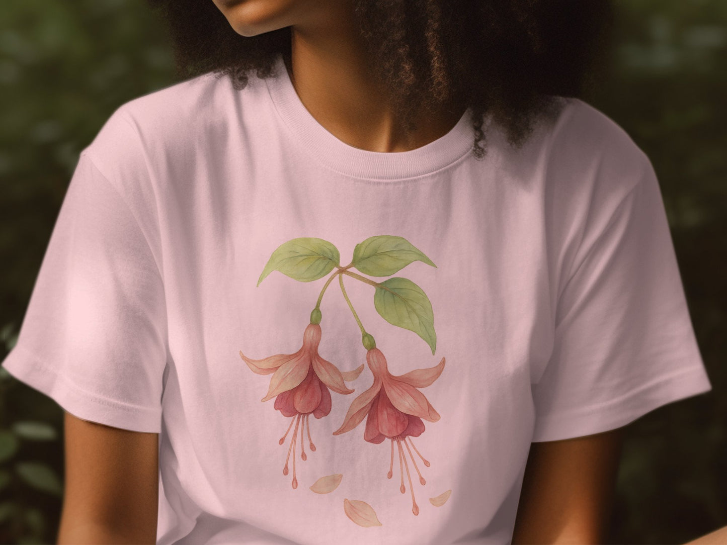Beautiful Floral Print T Shirt for Casual Wear product type