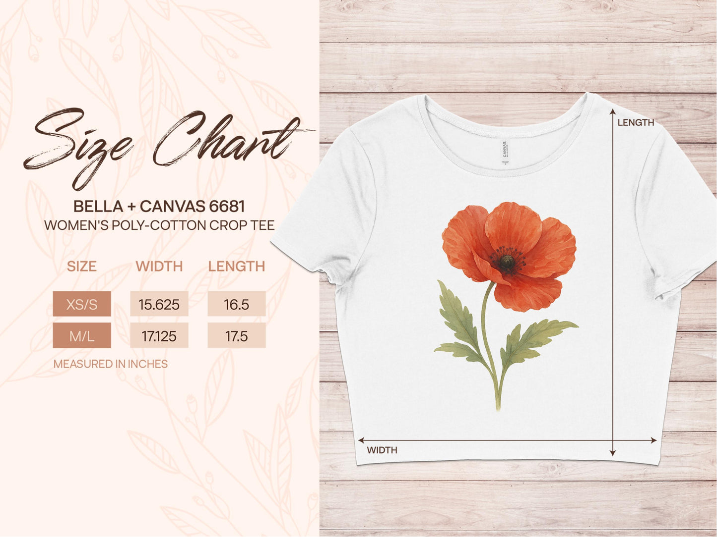 Elegant Floral Crop Top Short Sleeve Fashion Product