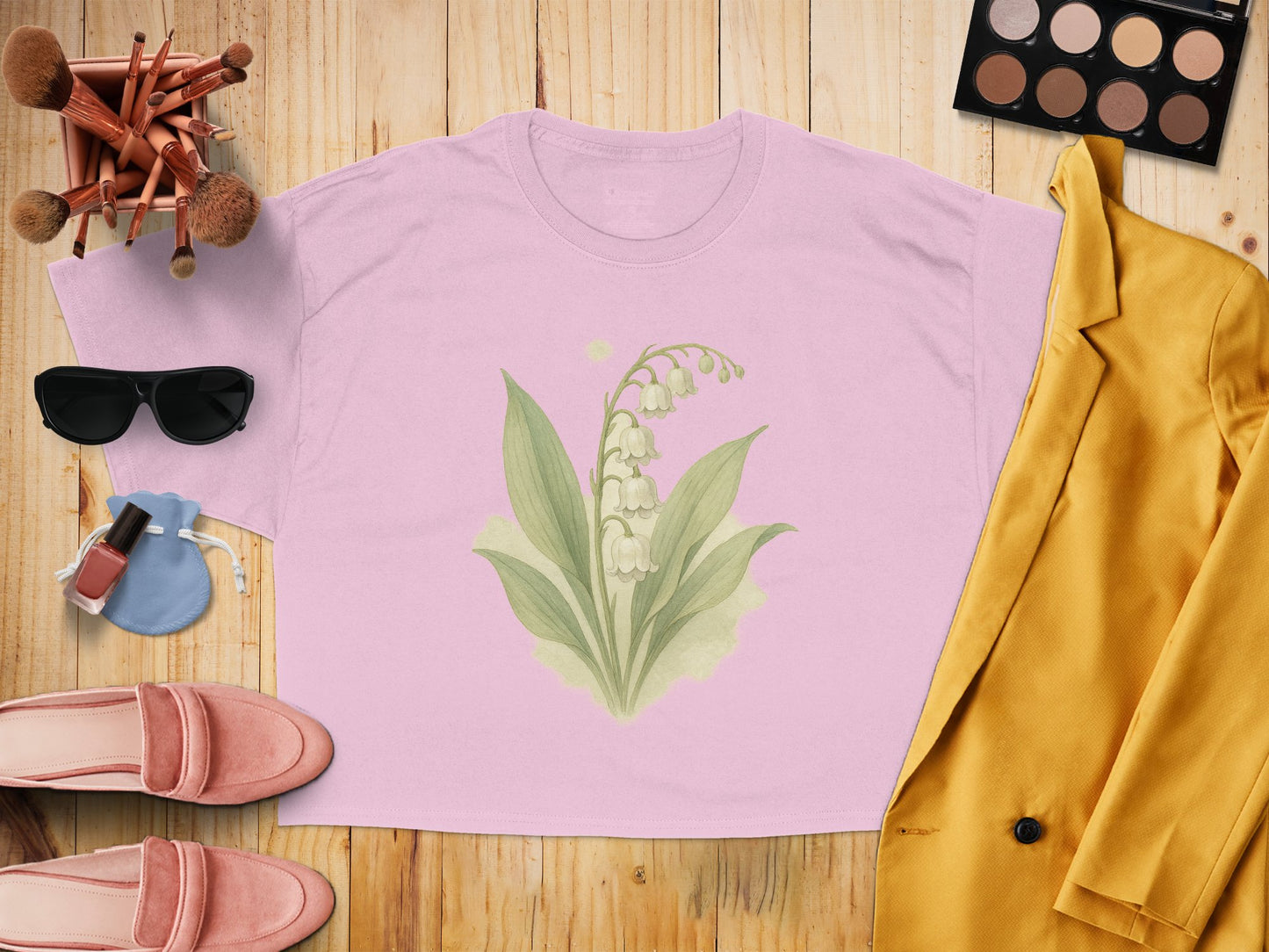 Lily of the Valley Graphic Tee Shirt product