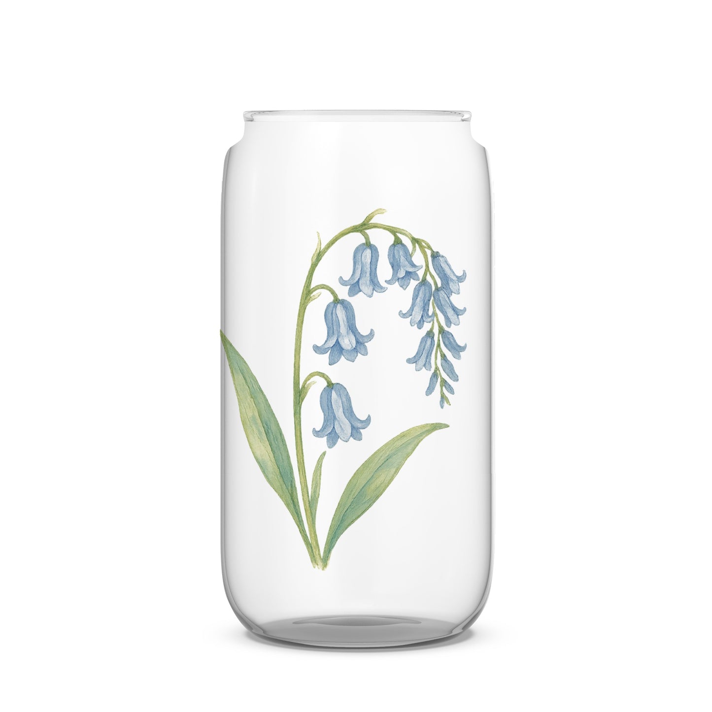 Elegant Glass Vase with Delicate Flower Design product