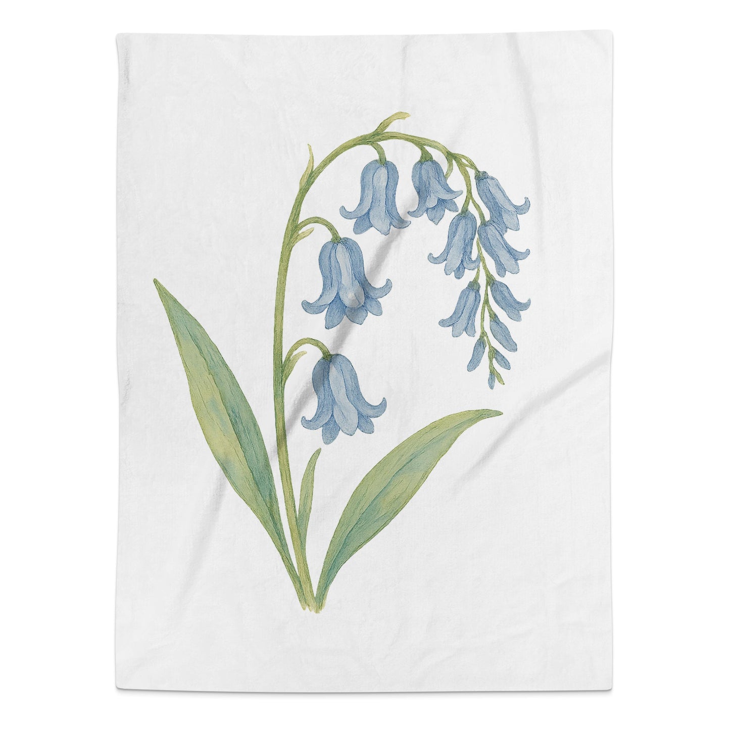 Bluebell Flower Botanical Print Decorative product