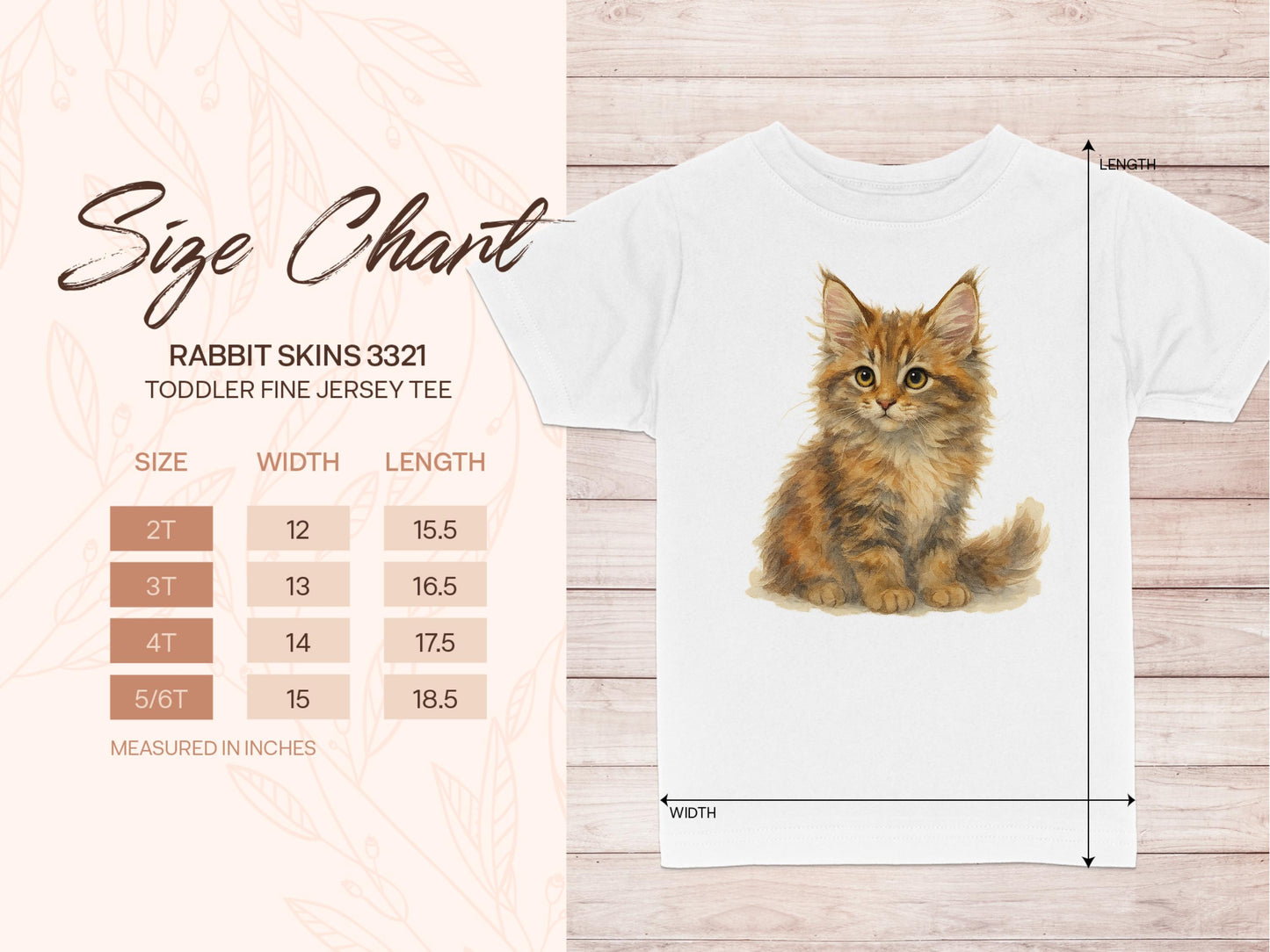 Adorable Kitten Printed Fine Jersey Tee product type