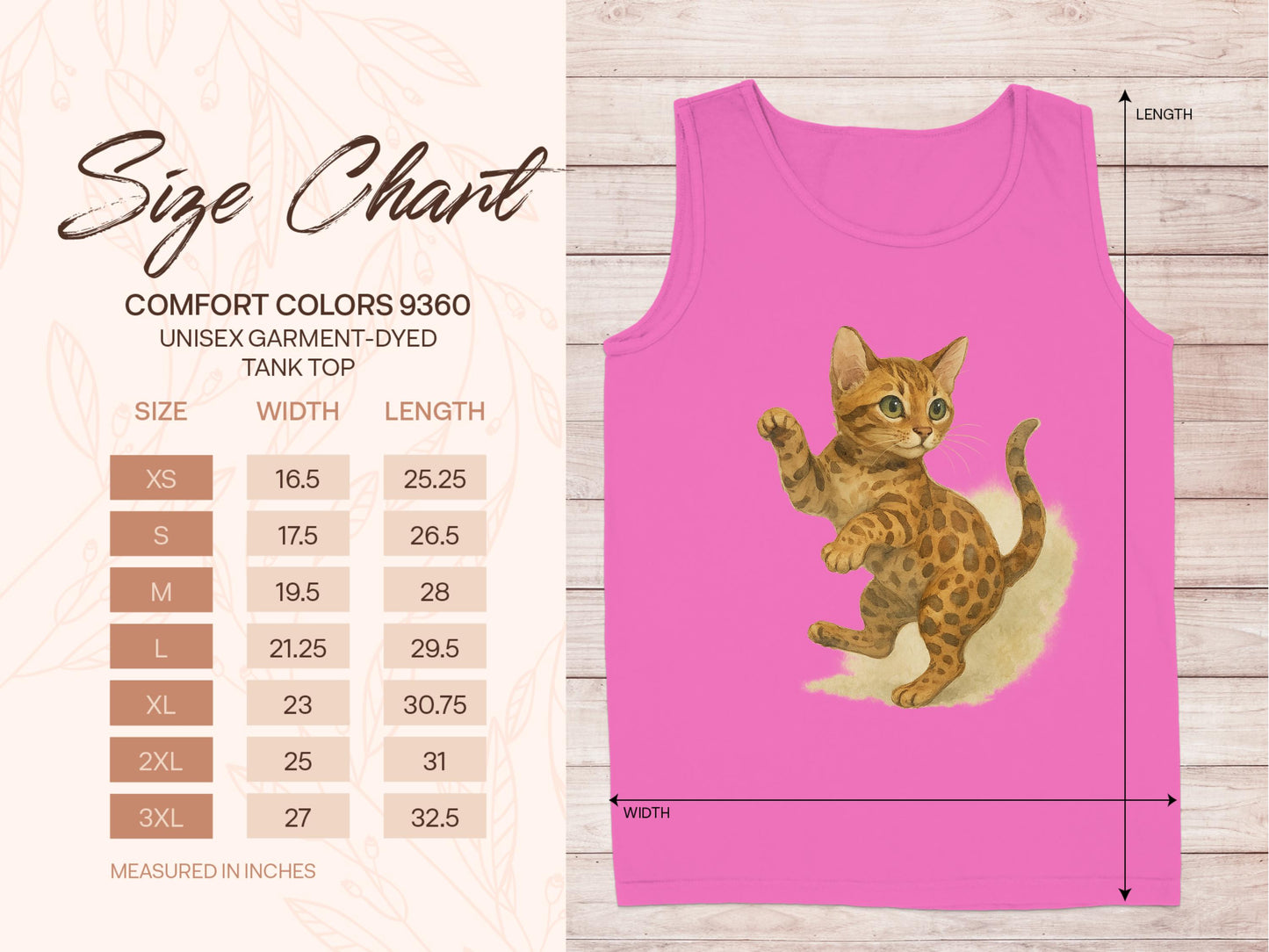 Cute Kitten Print Unisex Garment Tank Top product
