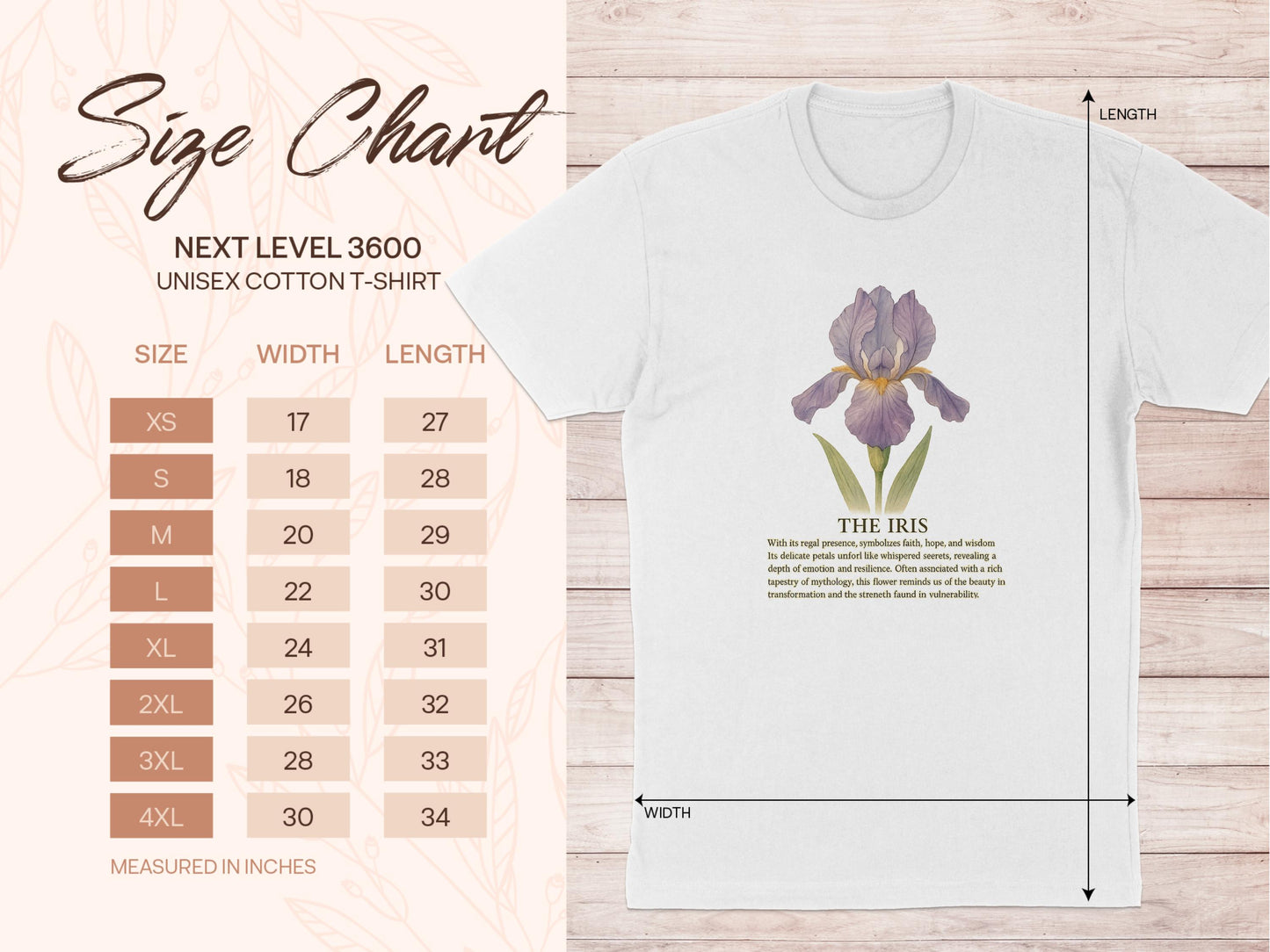 The Iris Graphic Printed Unisex Cotton T-shirt product